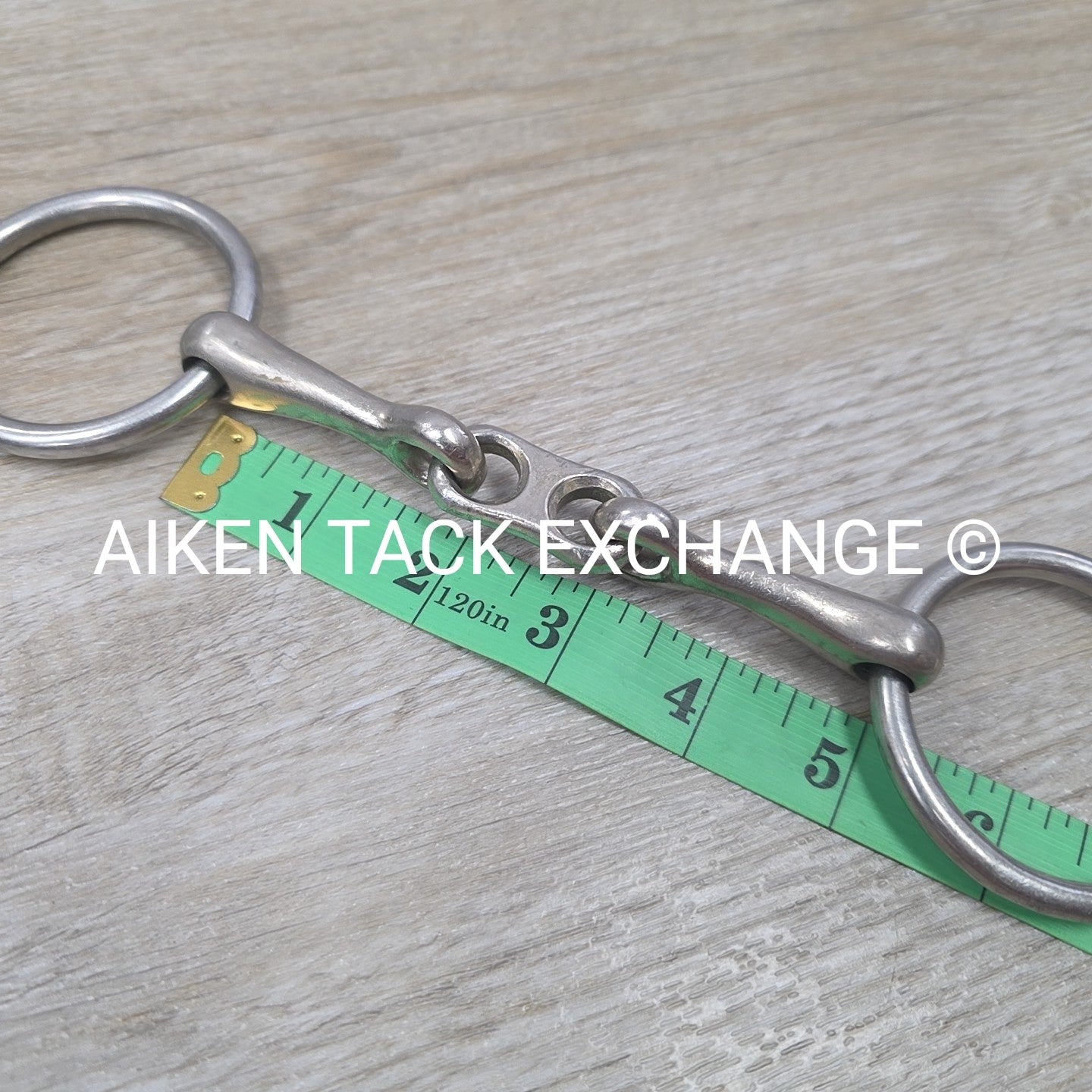 Double Joint French Link Bradoon Bit 4.75"