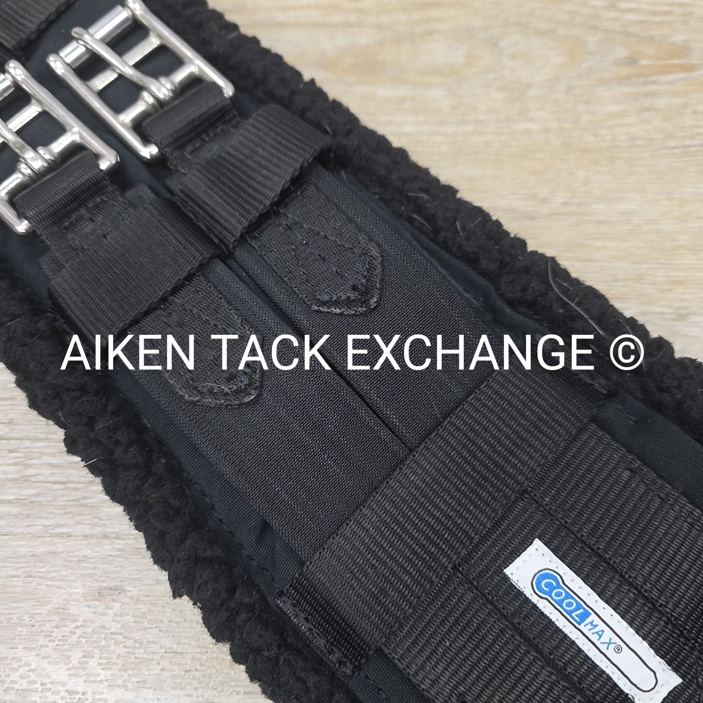 Lettia CoolMax Fleece Girth, Black, 22"