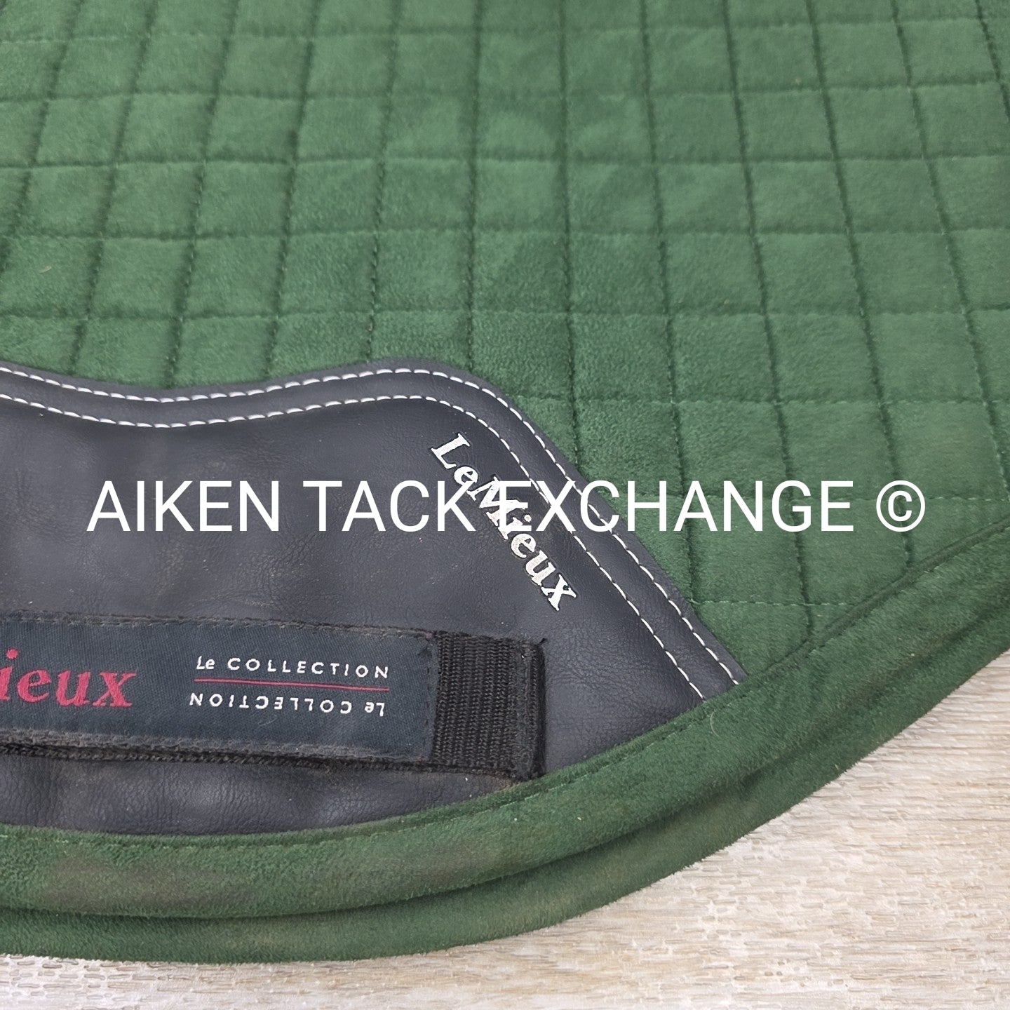 LeMieux Suede GP Saddle Pad, Hunter Green, Large
