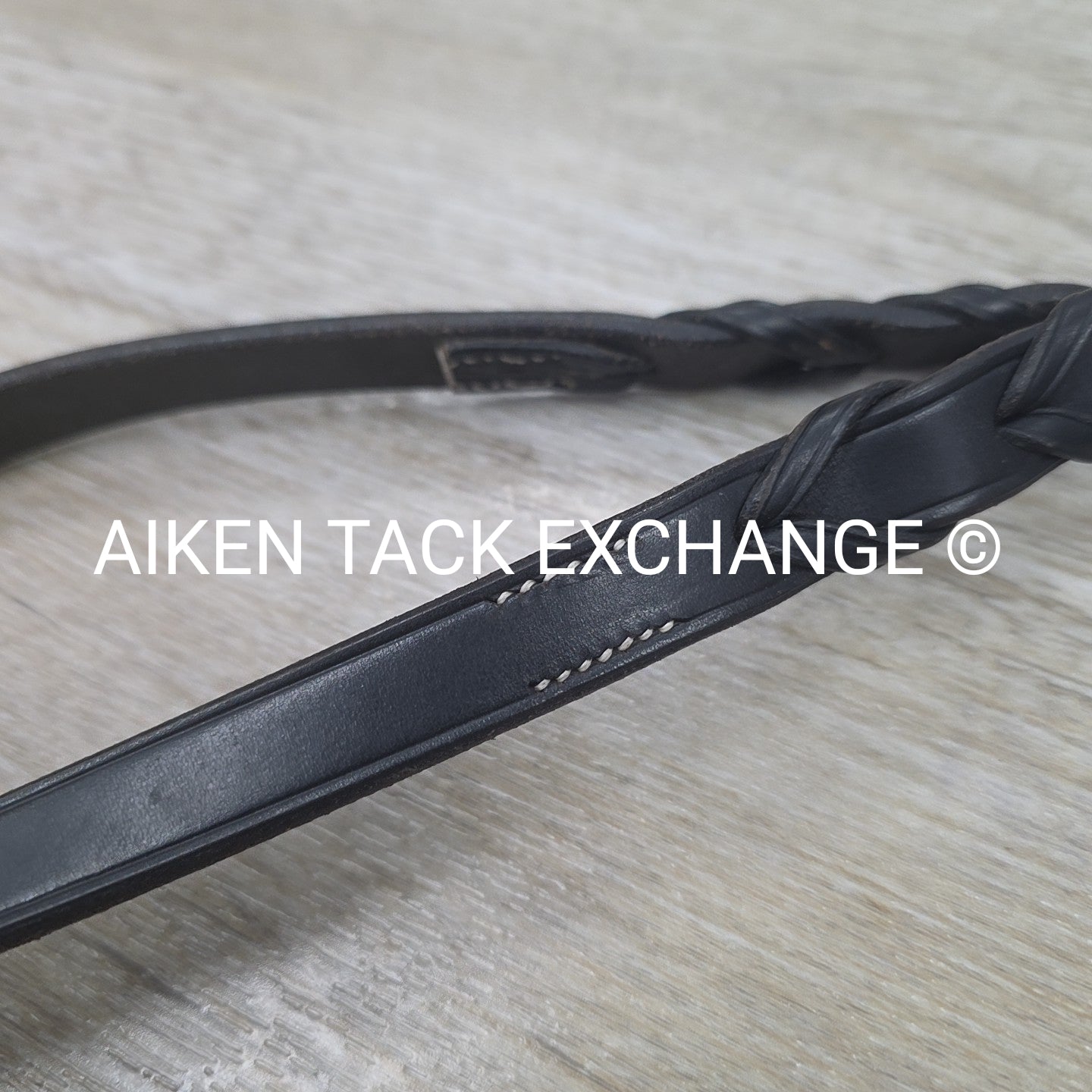 Plain Laced Reins, Brown, 54"