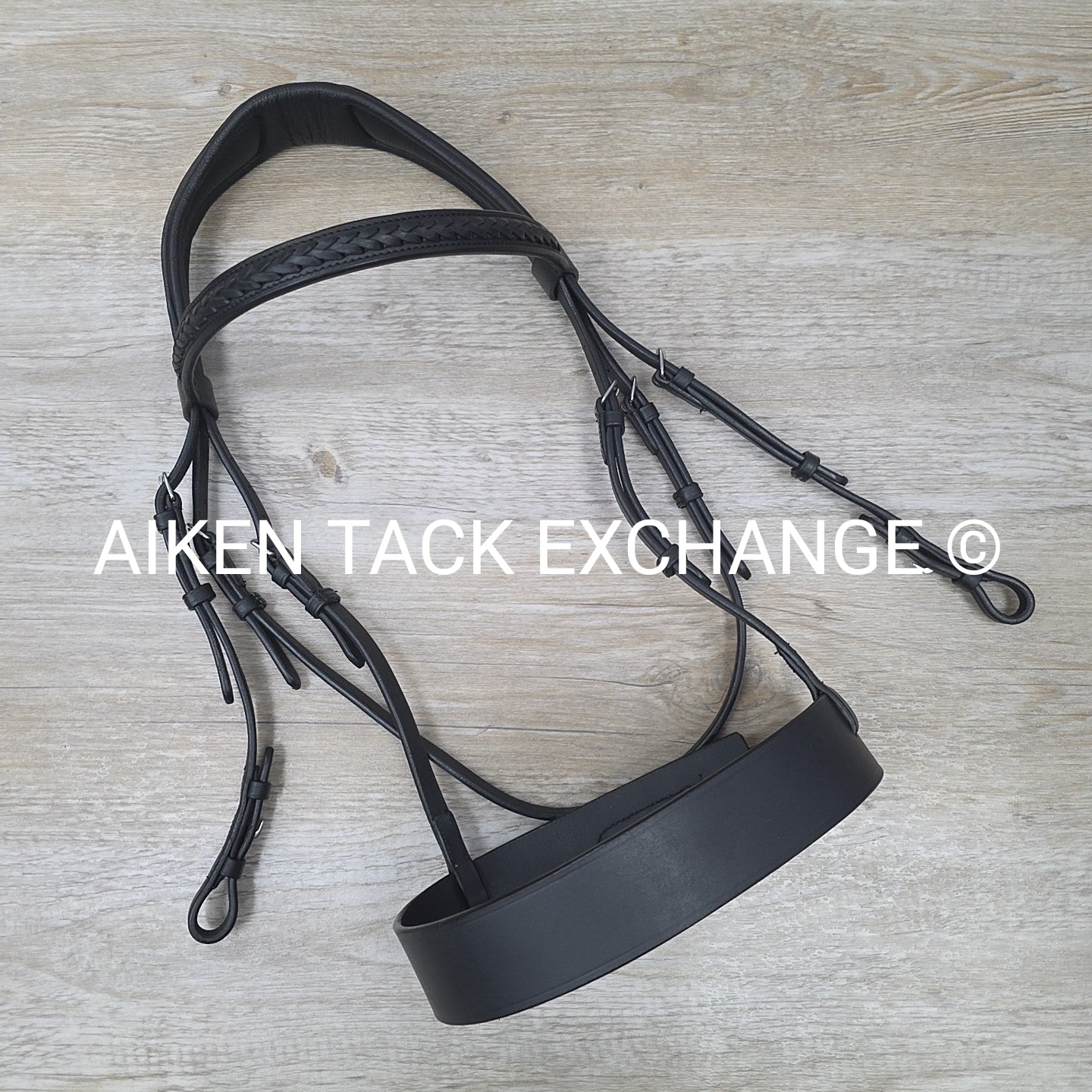 Correct Connect Bridle, No Reins, Black, Size Full