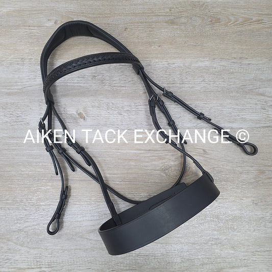 Correct Connect Bridle, No Reins, Black, Size Full