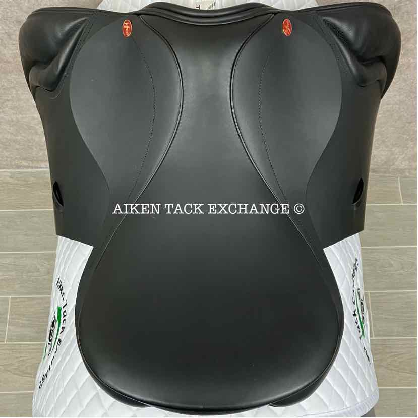 Jeffries XP GP All Purpose Jump Saddle, 17.5" Seat, Extra Wide Tree, Wool Flocked Panels