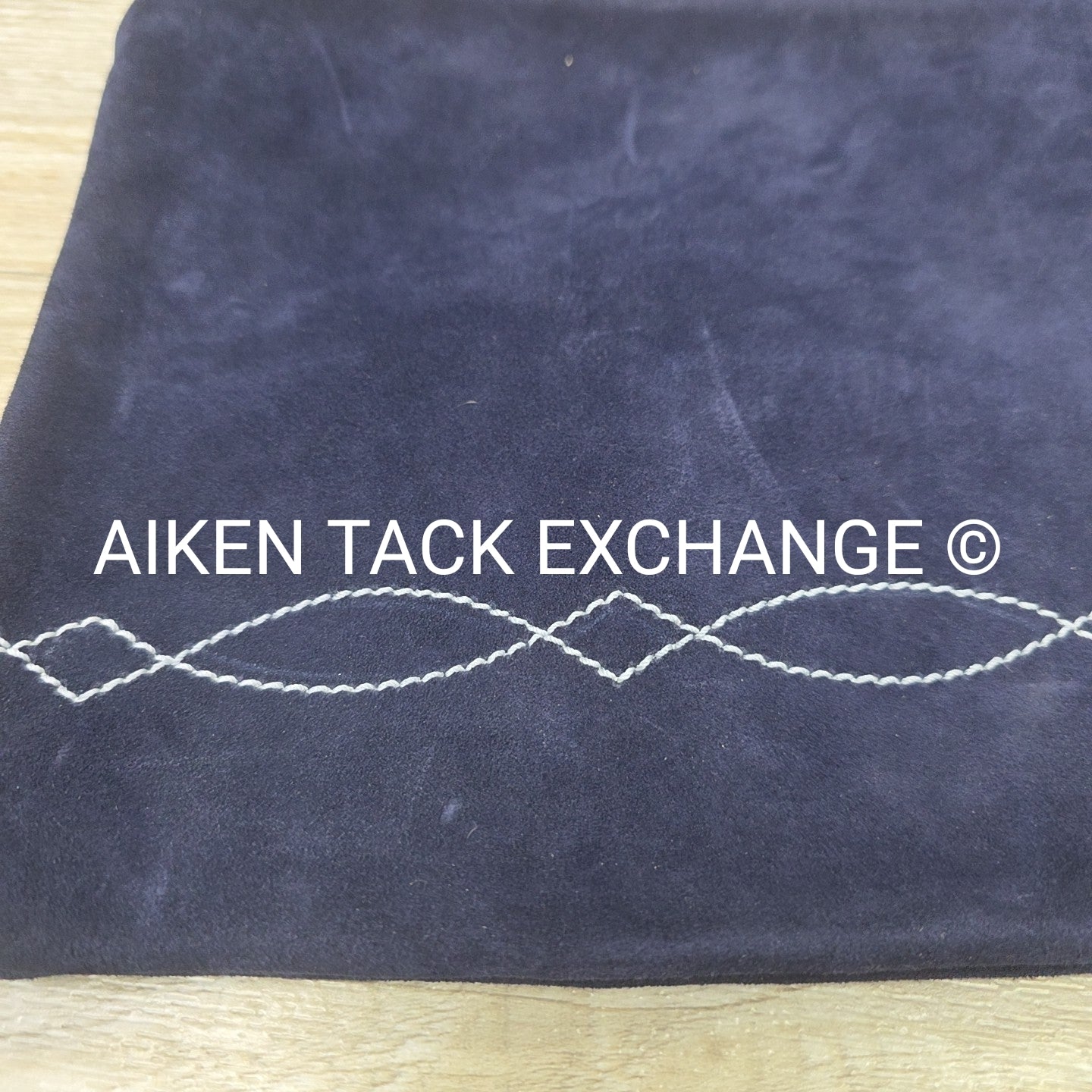 Rebecca Ray Suede Zip Pouch