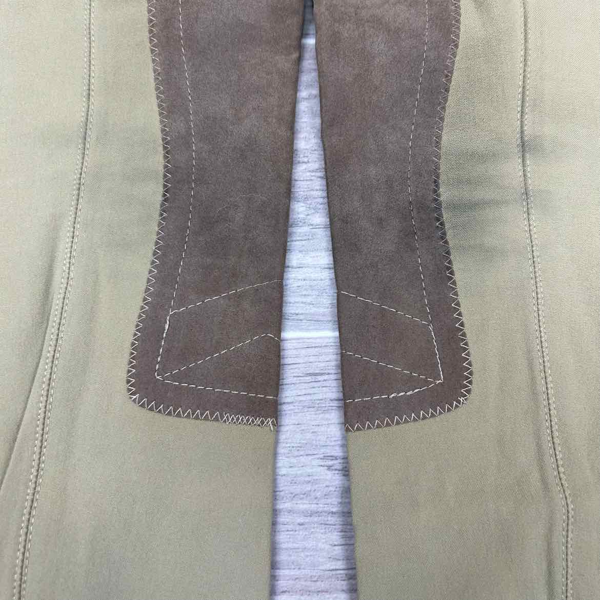 Tailored Sportsman Trophy Hunter Knee Patch Breeches, Size 26 R