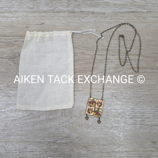 Rare Hues Horse Necklace