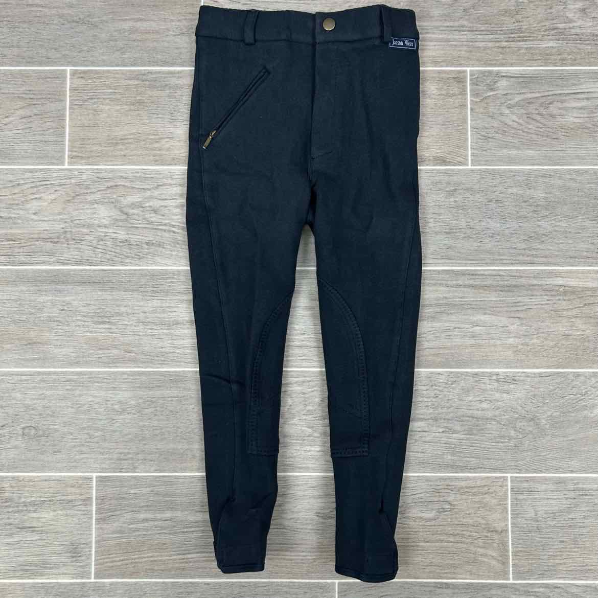 Royal Highness Children's Knee Patch Breeches, Black, Size 6, Brand New