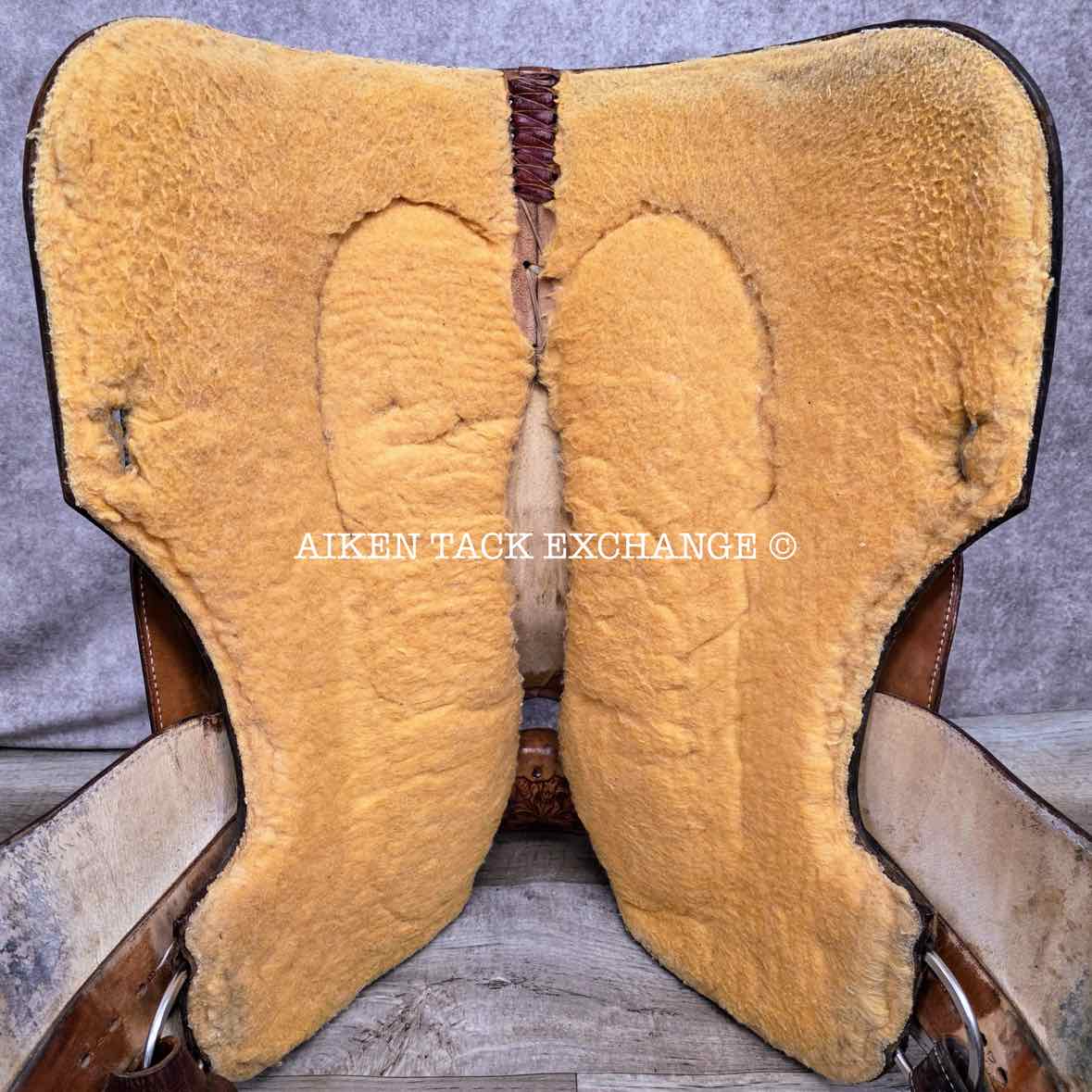 Dale Chavez Western Saddle, 16" Seat, Regular Tree - Semi QH Bars, Comes with Matching Bridle