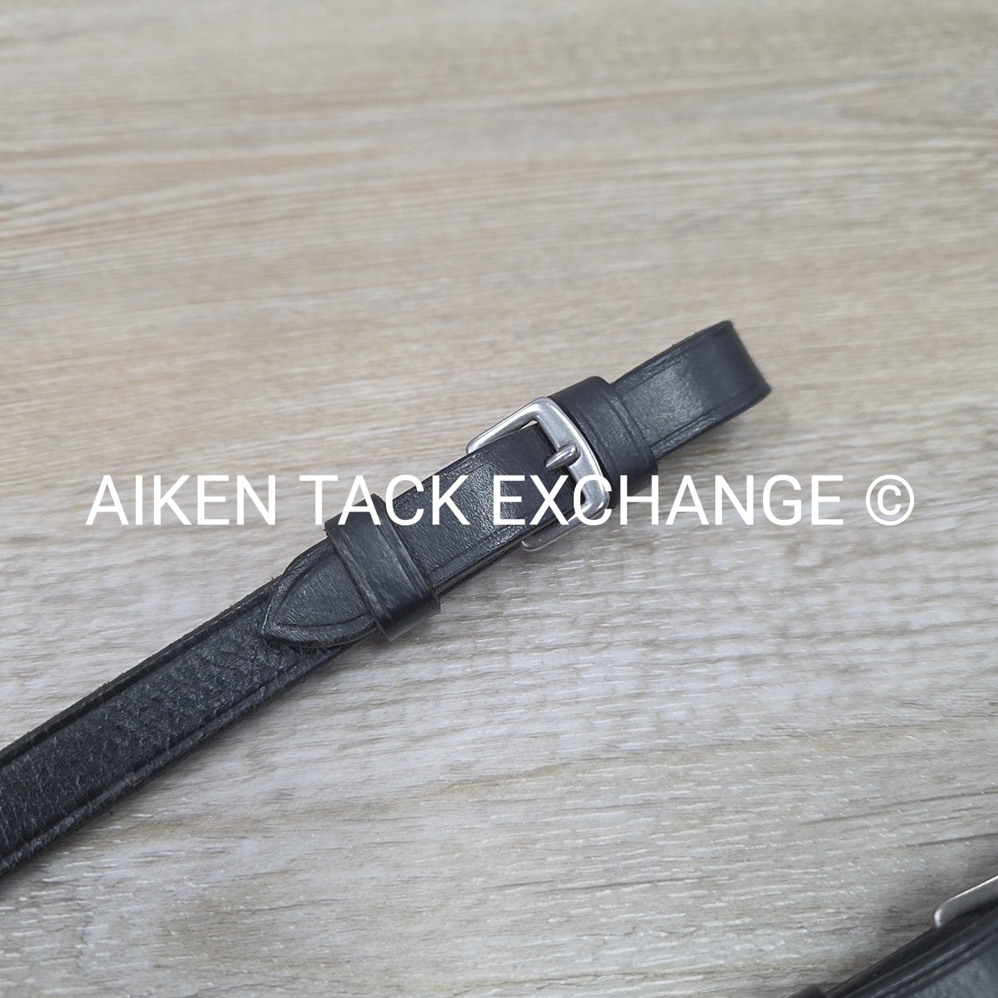 Cotton Web Reins, Black, 58"