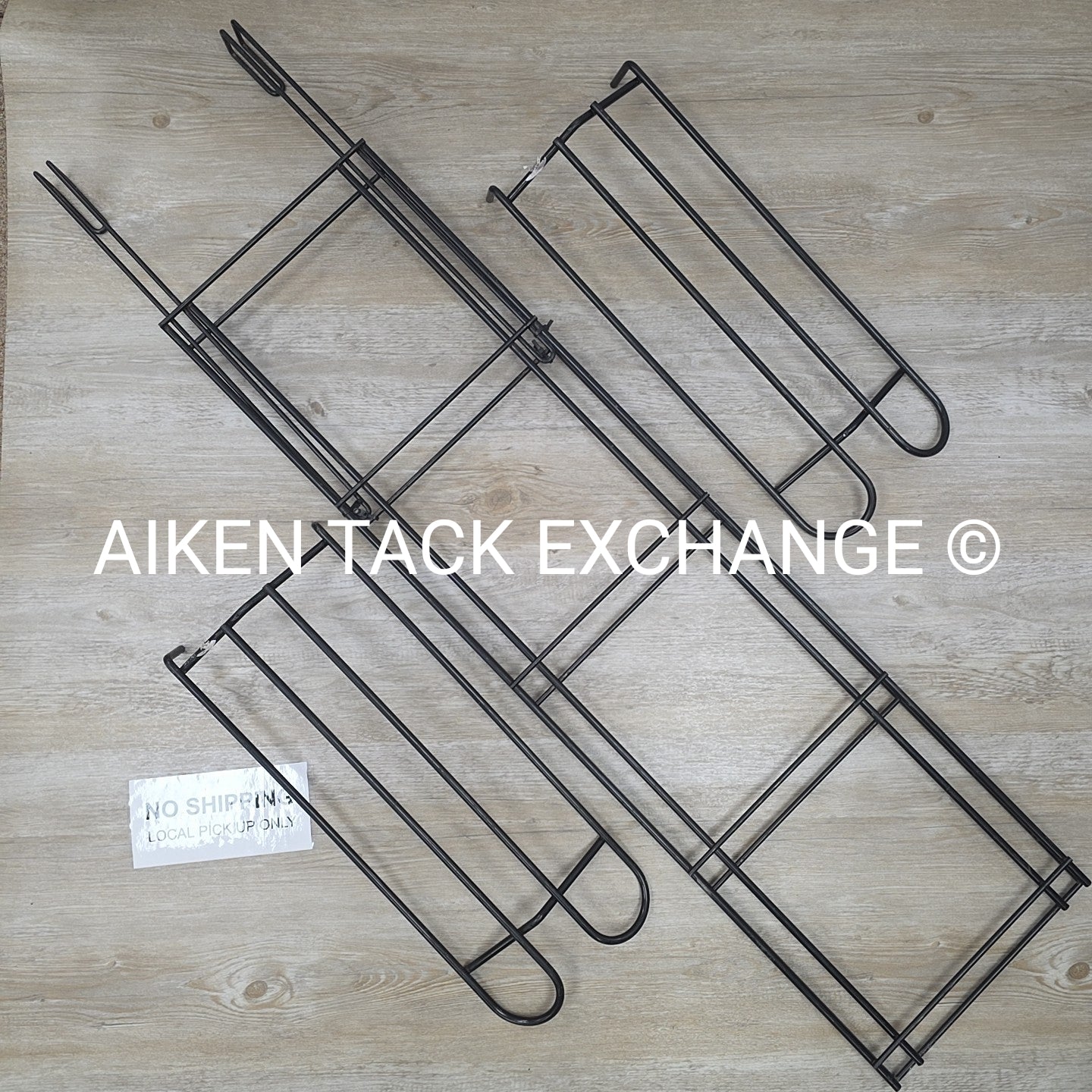 Easy-Up Interchangeable Saddle Rack System with 2 Saddle Racks