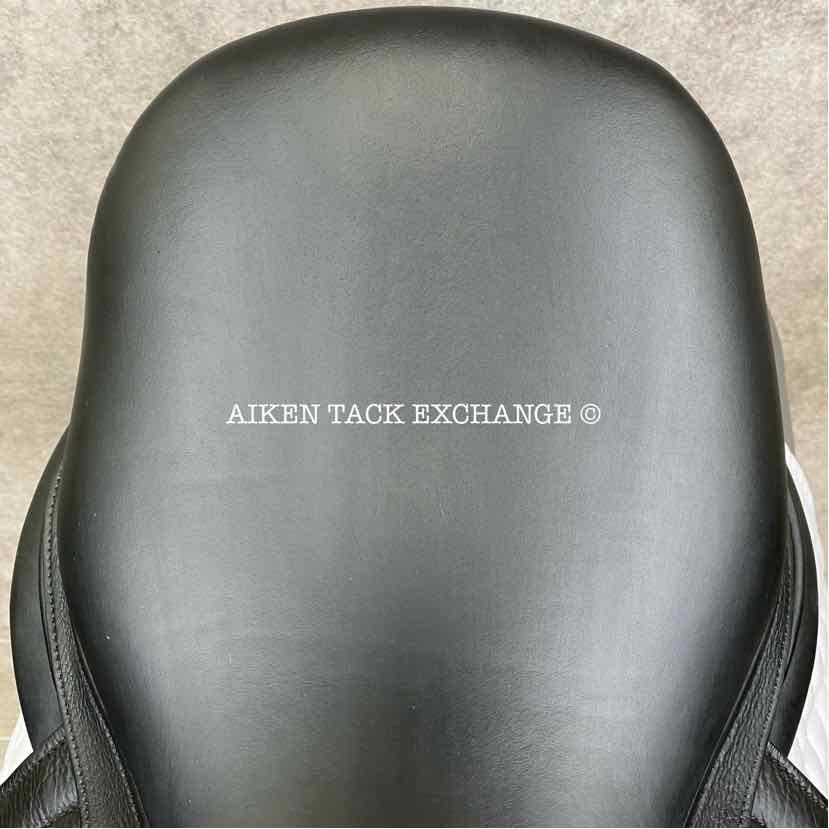 2014 Antares Cadence Monoflap Dressage Saddle, 18" Seat, 2N Flap, Medium Wide Tree, Foam Panels, Full Buffalo Leather