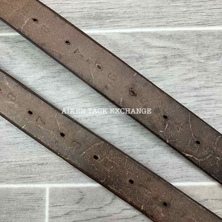 English Stirrup Leathers, Brown, 58"