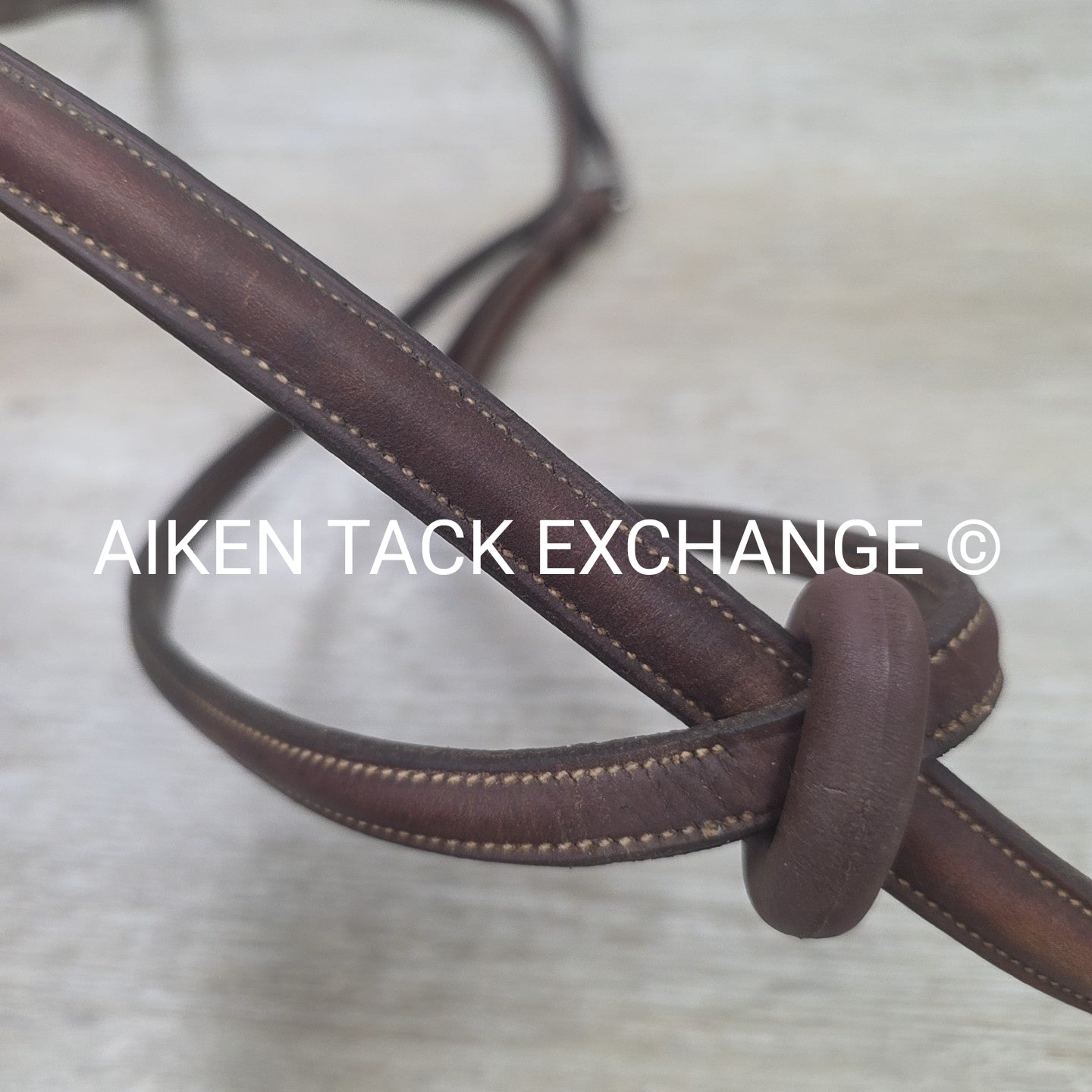 Bridleway Plain Raised Standing Martingale, Brown, Size Full
