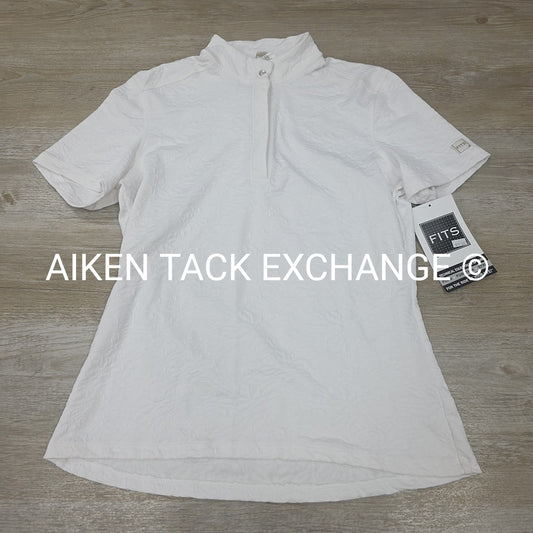 FITS White Rose Show Shirt, Brand New, Women's XLarge