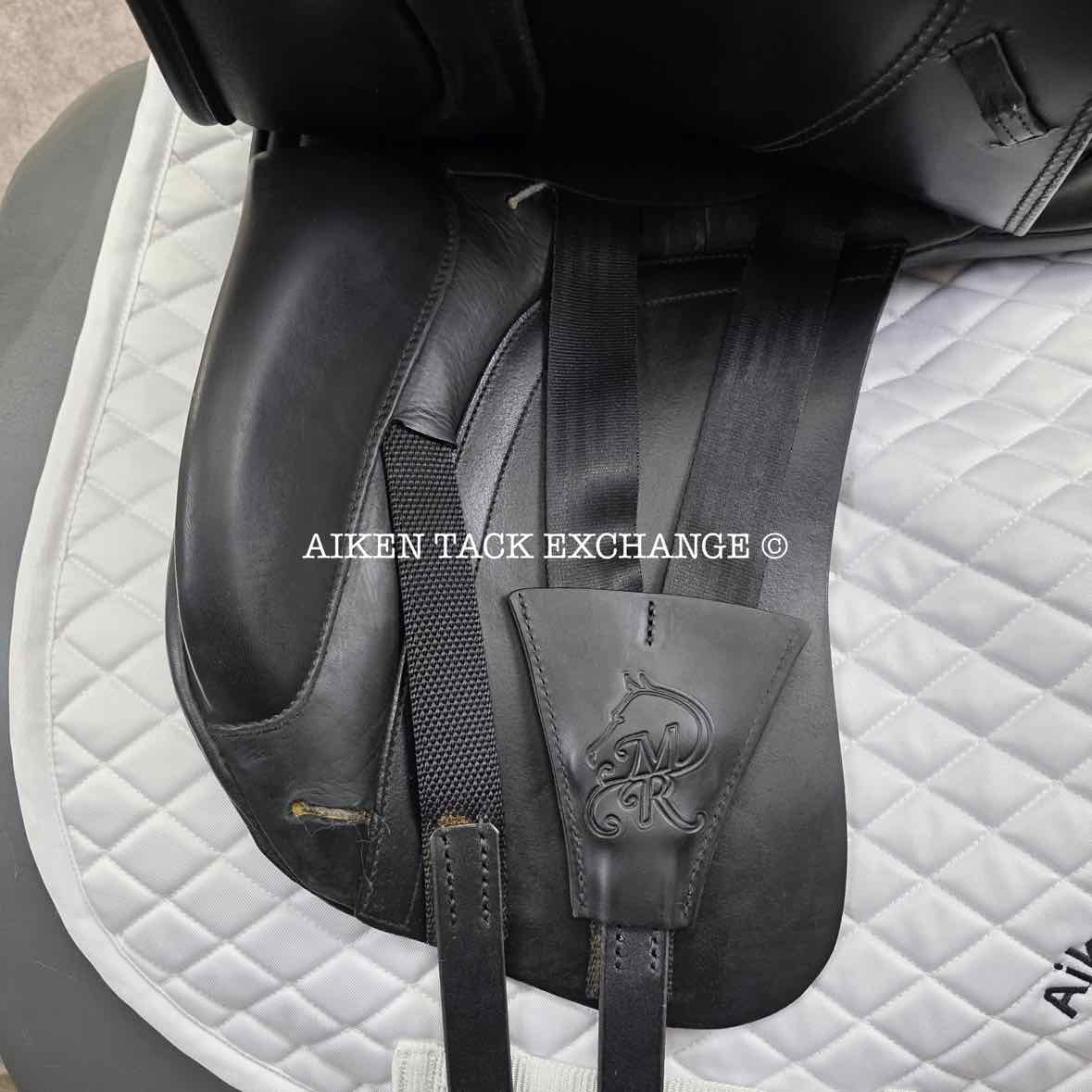 2015 MacRider Lexington Dressage Saddle, 17.5" Seat, Medium Tree, Wool Flocked Panels