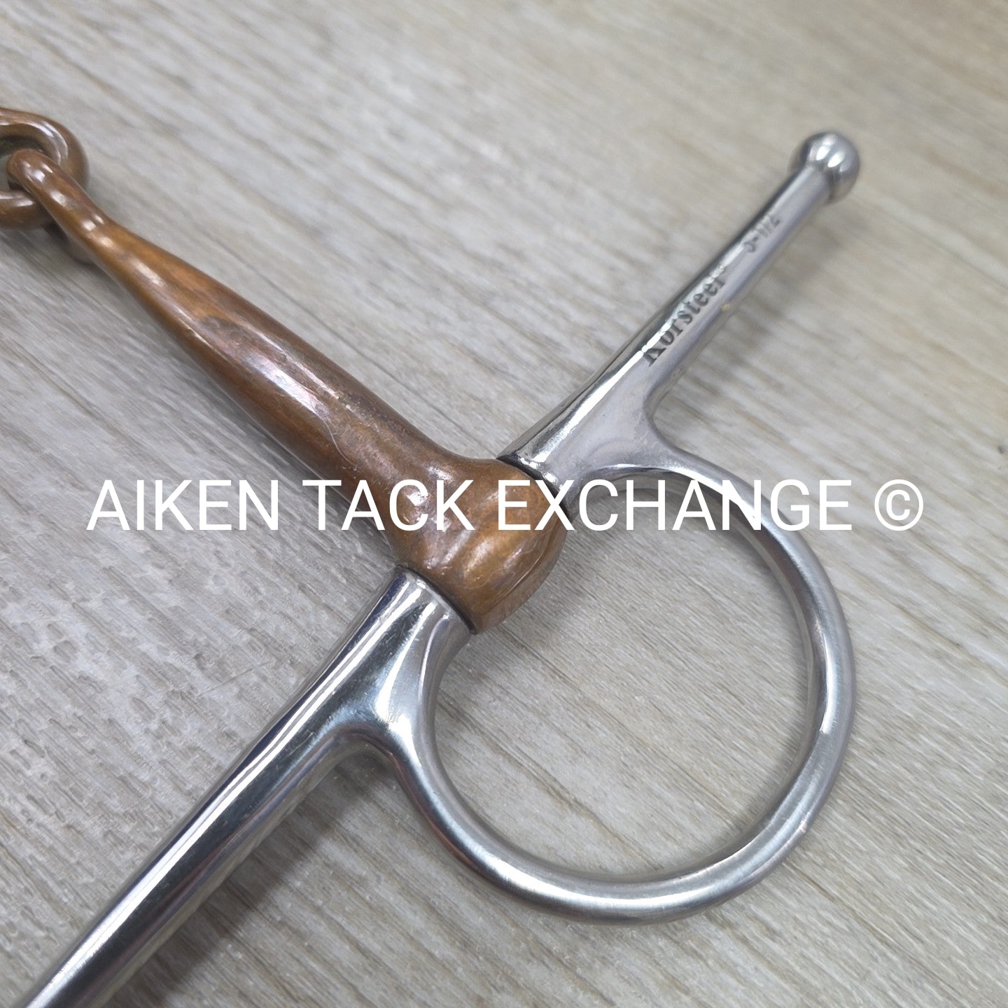 Korsteel Copper Single Joint Full Cheek Bit 5.5"