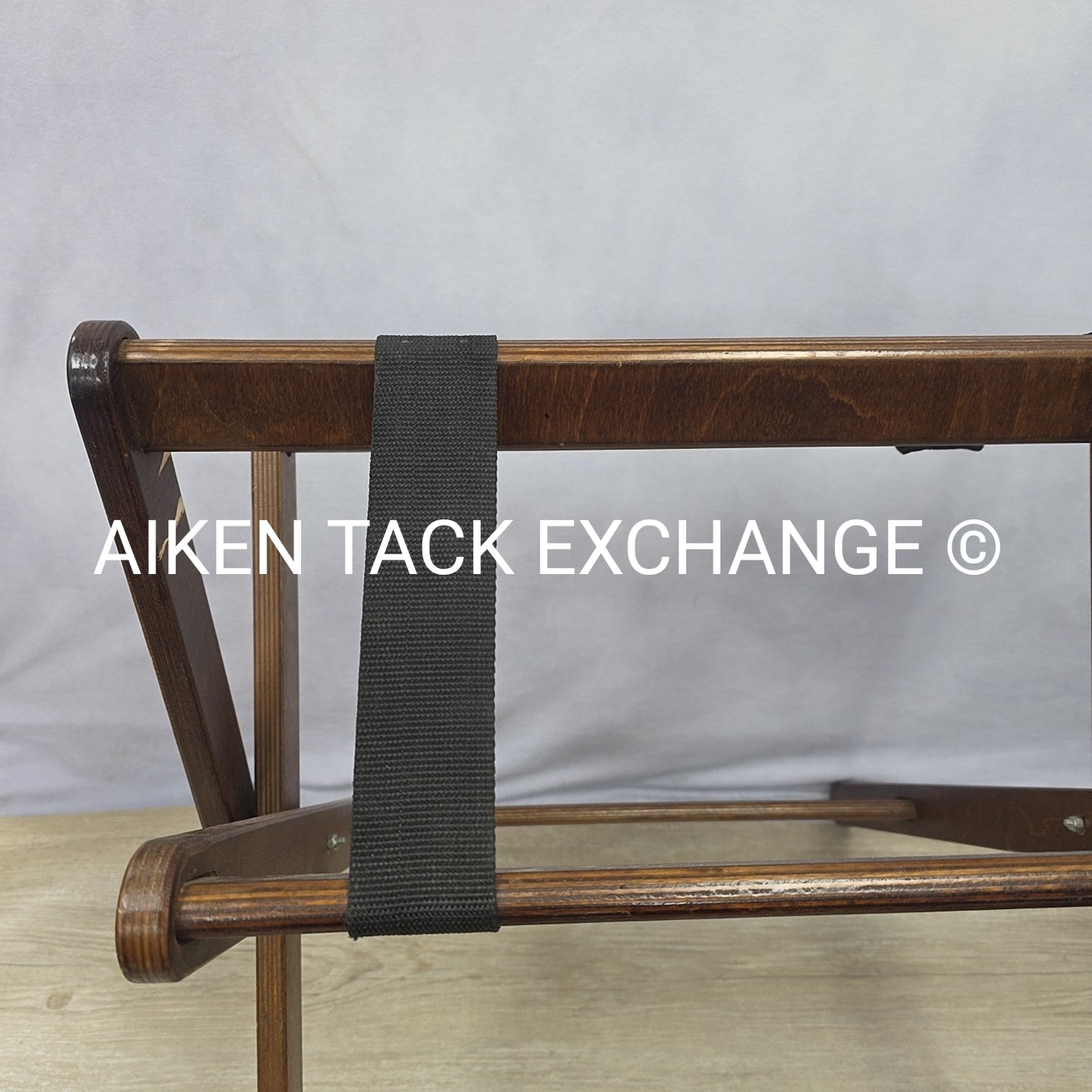 Wood Portable Folding Saddle Stand
