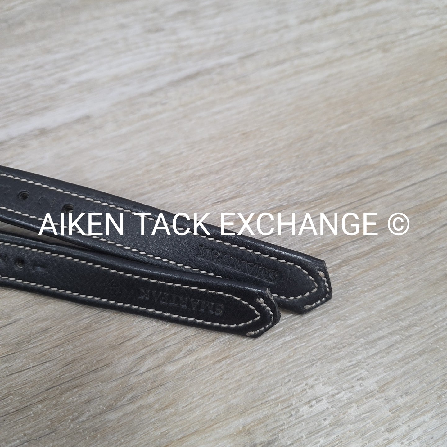 SmartPak Lined Stirrup Leathers, Black, 60"