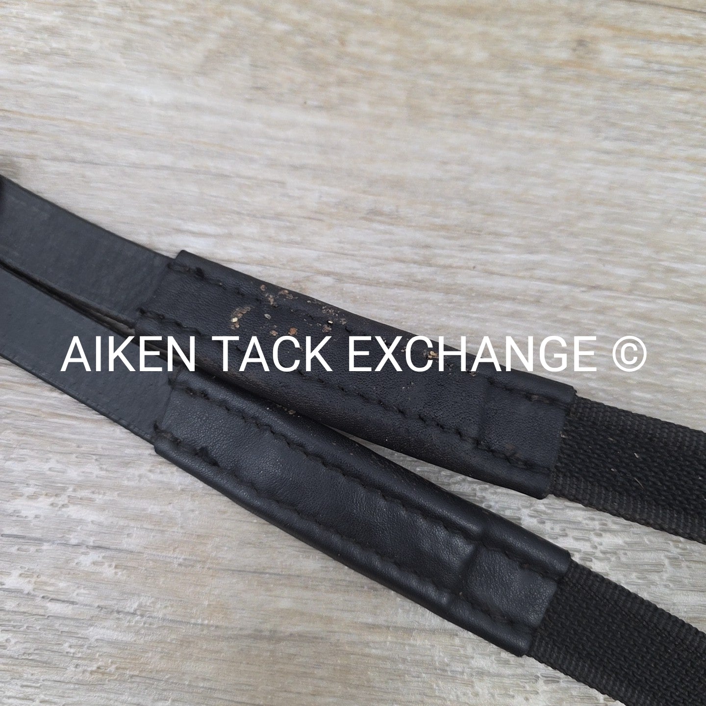 Correct Connect Intermittent Padded Reins, Black, 55"