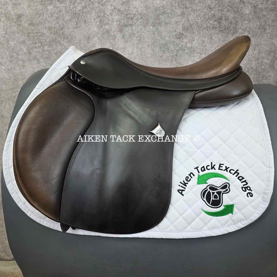 2018 Bates All Purpose Saddle, 18" Seat, Adjustable Tree - Changeable Gullet, CAIR Panels