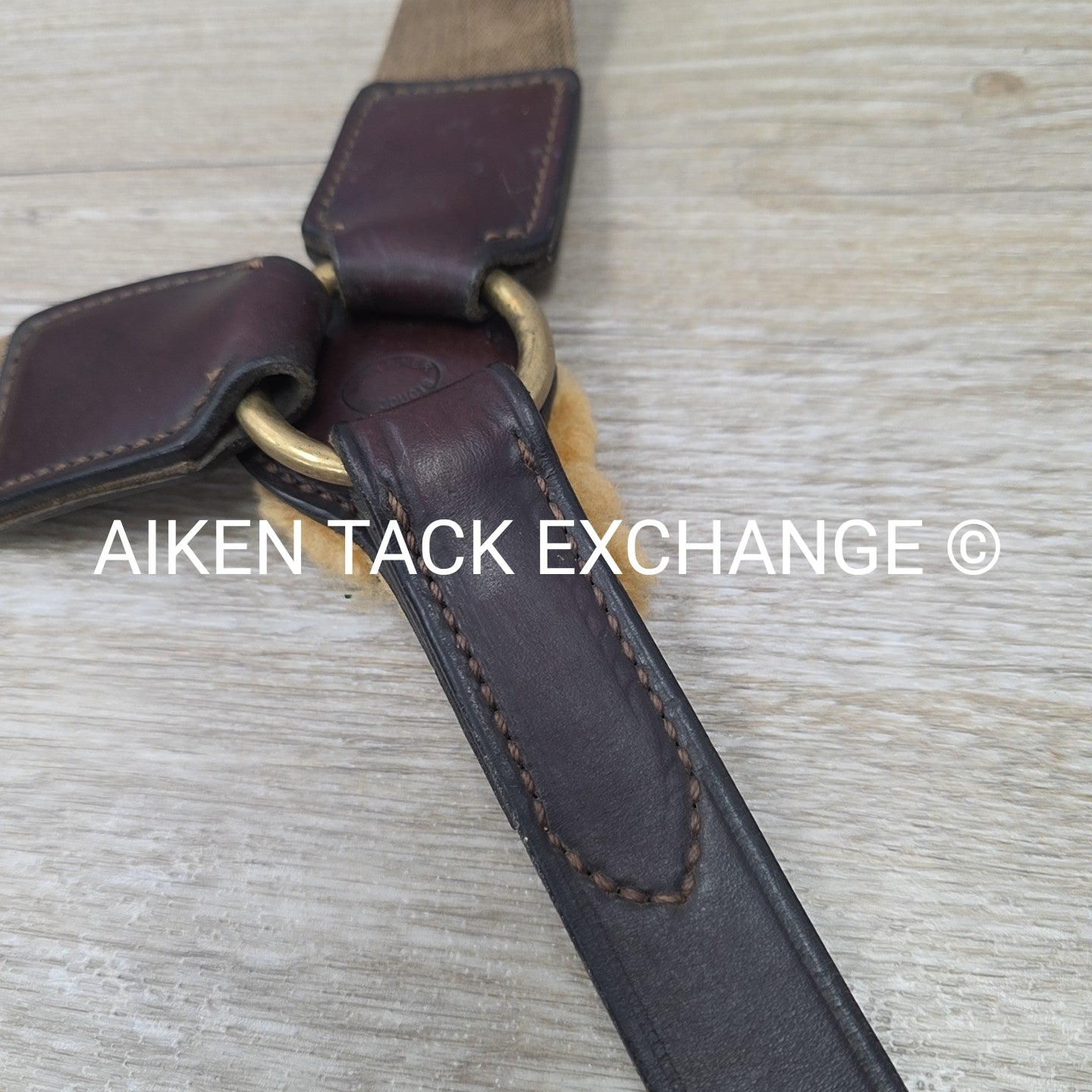 Nunn Finer All Purpose Elastic Breastplate, Brown, Size Full