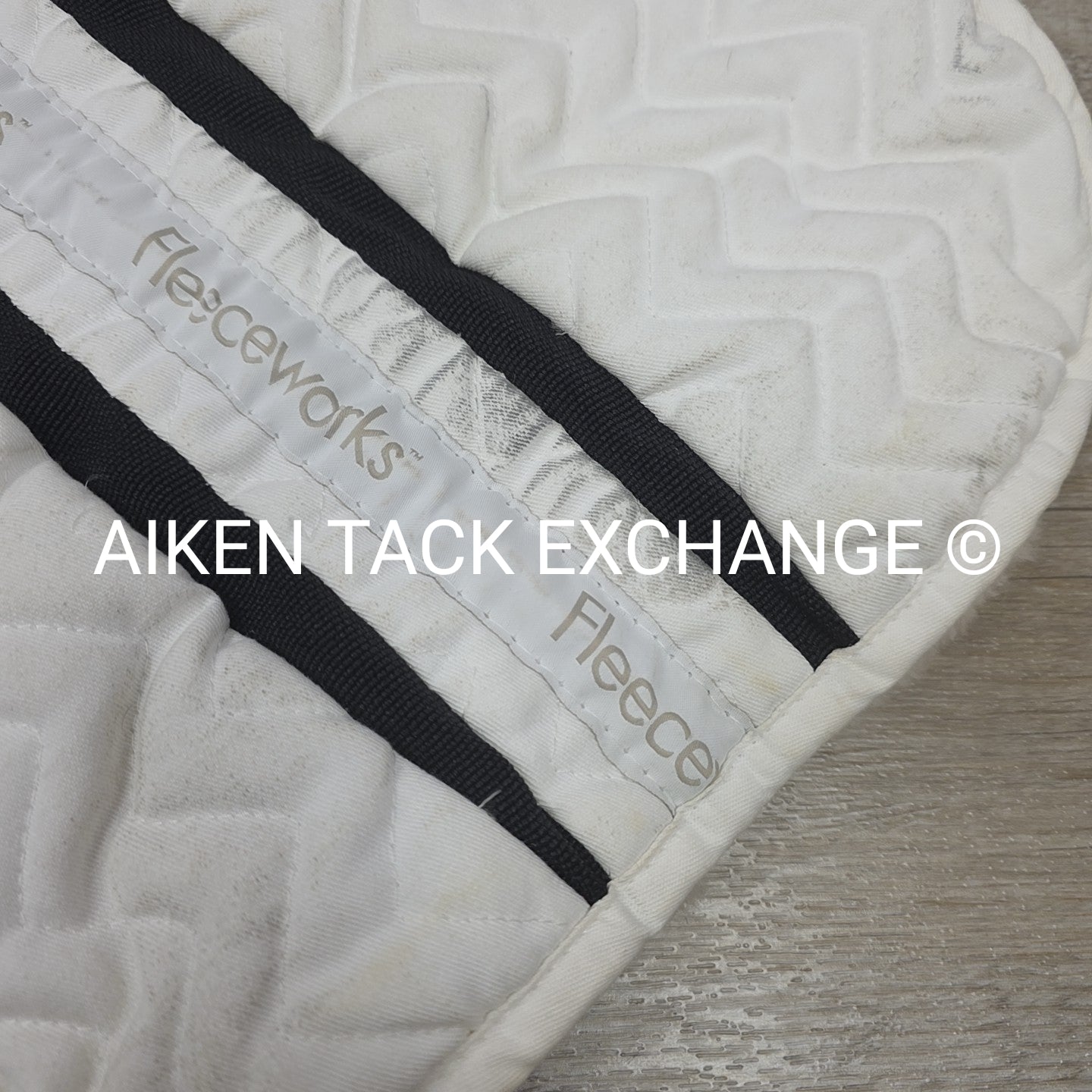 Fleeceworks FXK Sheepskin Half Pad w/ Plain Edge