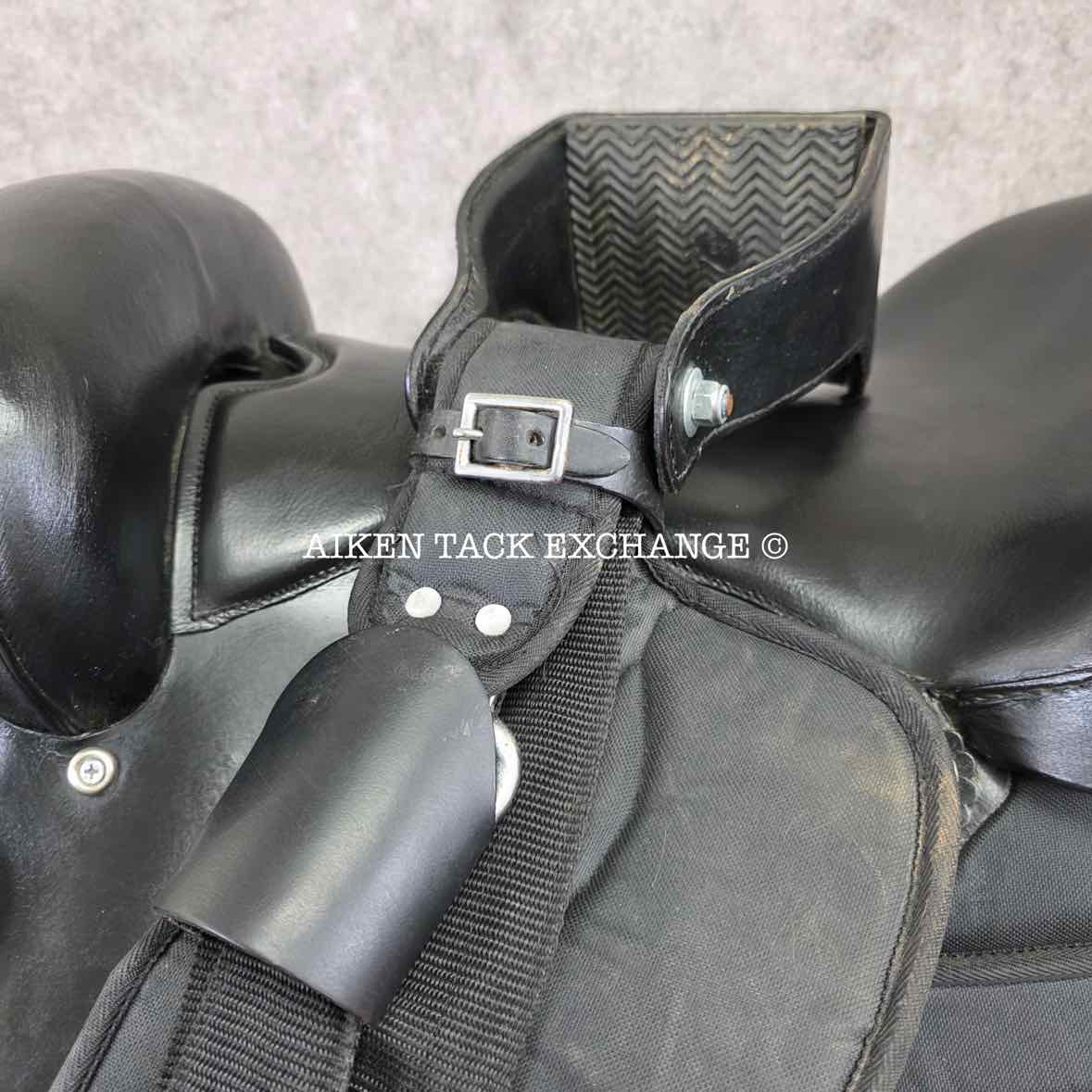 King Series Neutron Marathon Endurance Saddle, 15" Seat, Wide Tree - Full QH Bars