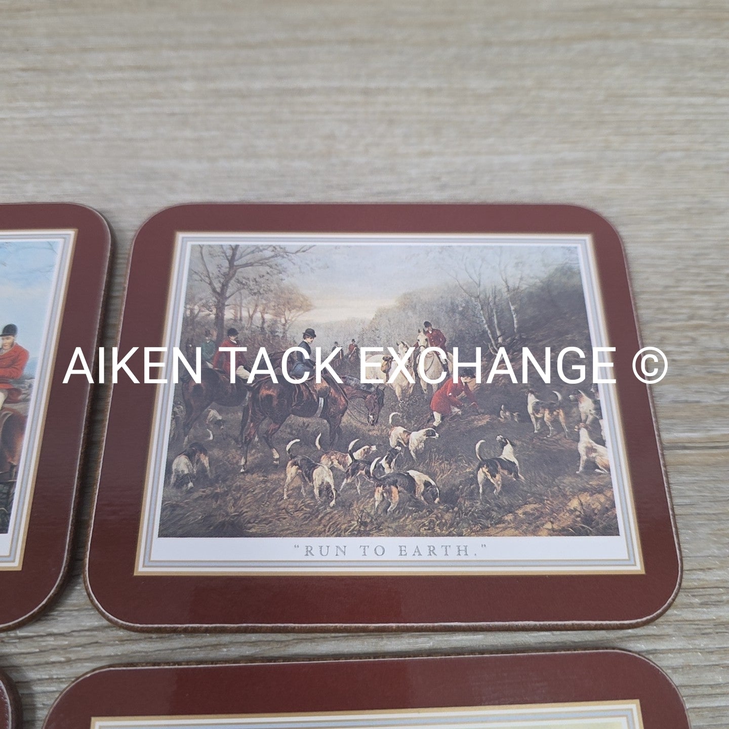 Jason Hunt Scene Coasters, Set of 6