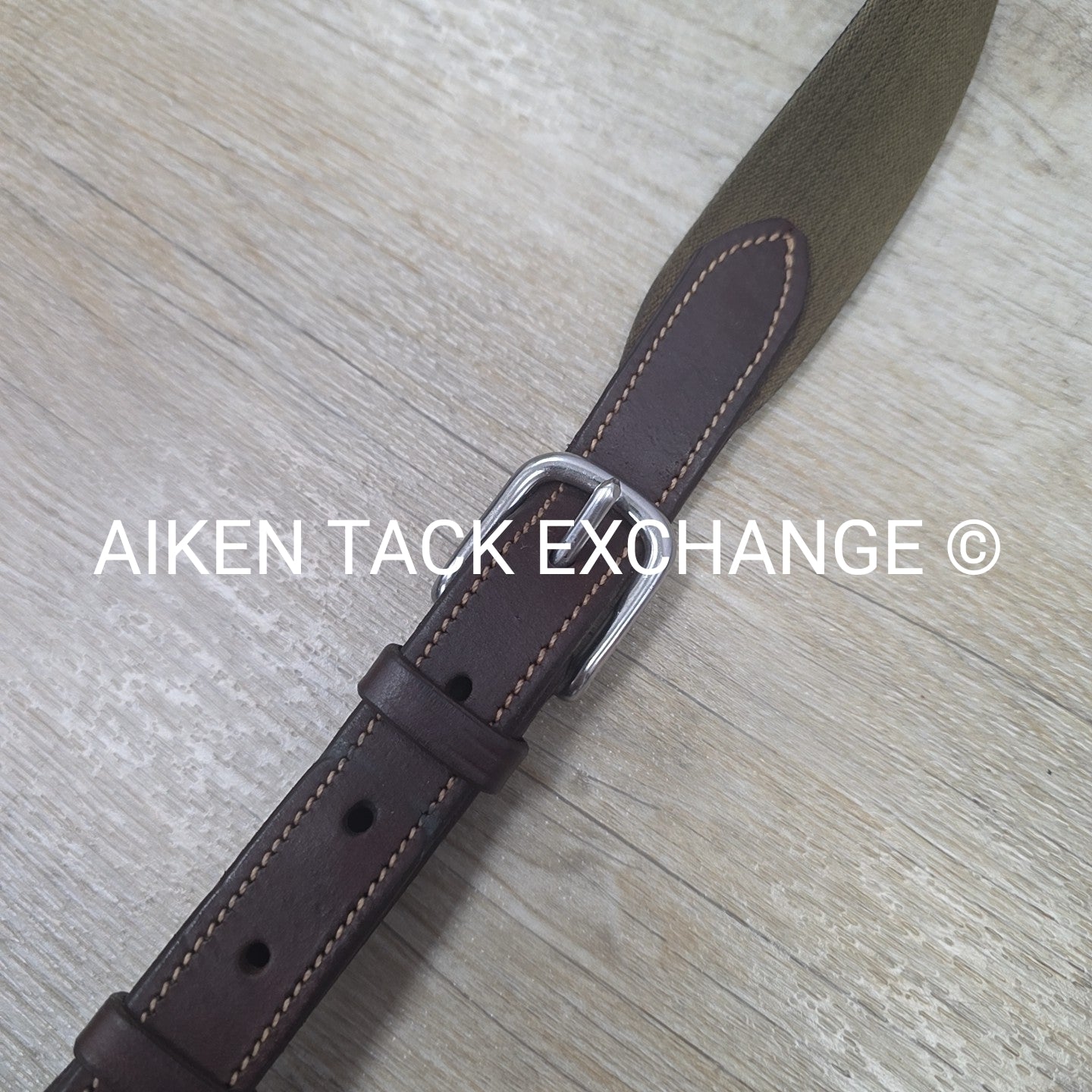 CWD Bridge Breastplate with Wide Elastic, Brown, Size Full (3)