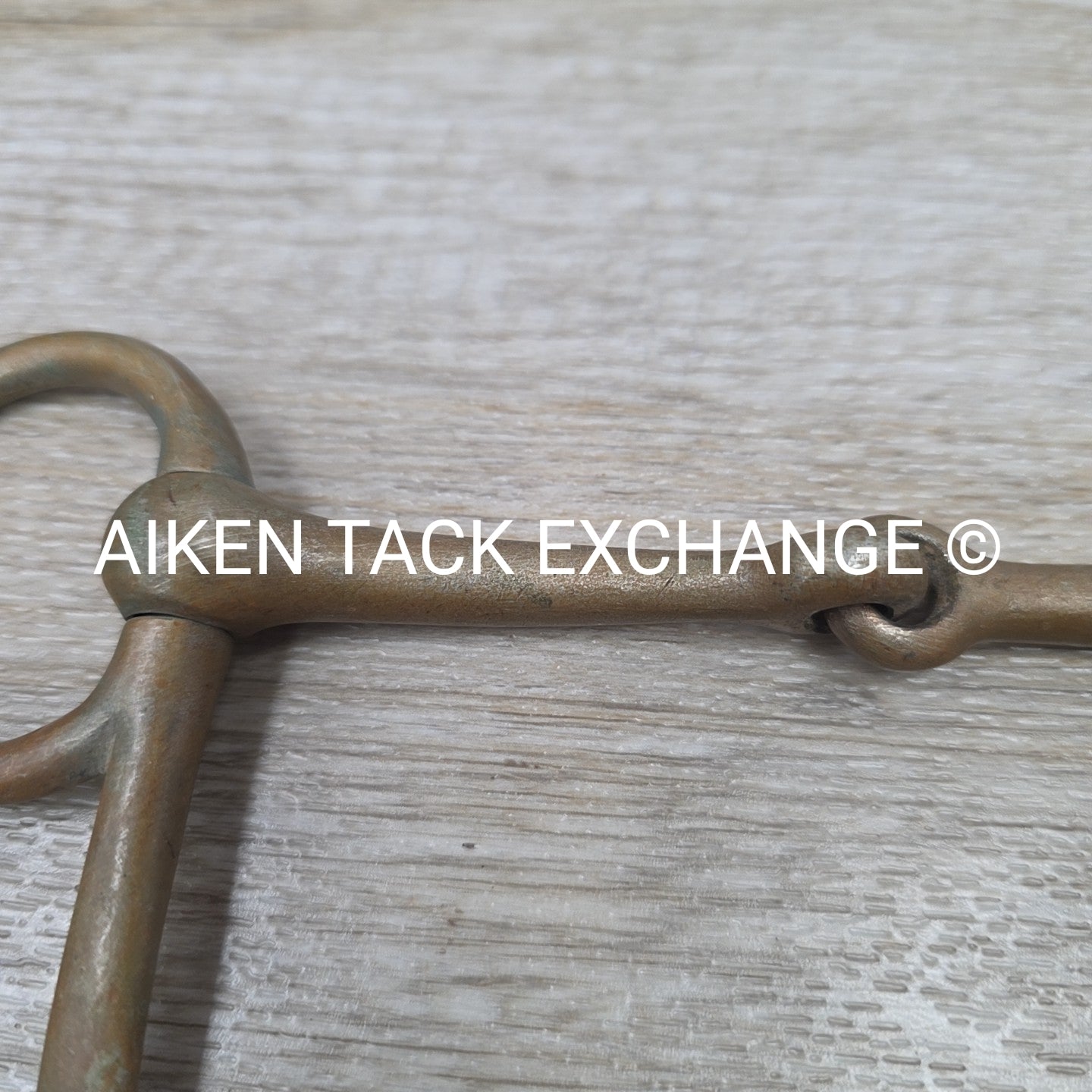 Never Rust Single Joint Half Cheek Bit 4.75"
