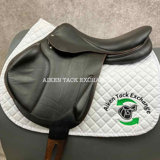 2023 Arion Atlas Cross Country Monoflap Jump Saddle, 17.5" Seat, 2A Flap, Medium Wide Tree, Foam Panels, Full Buffalo Leather