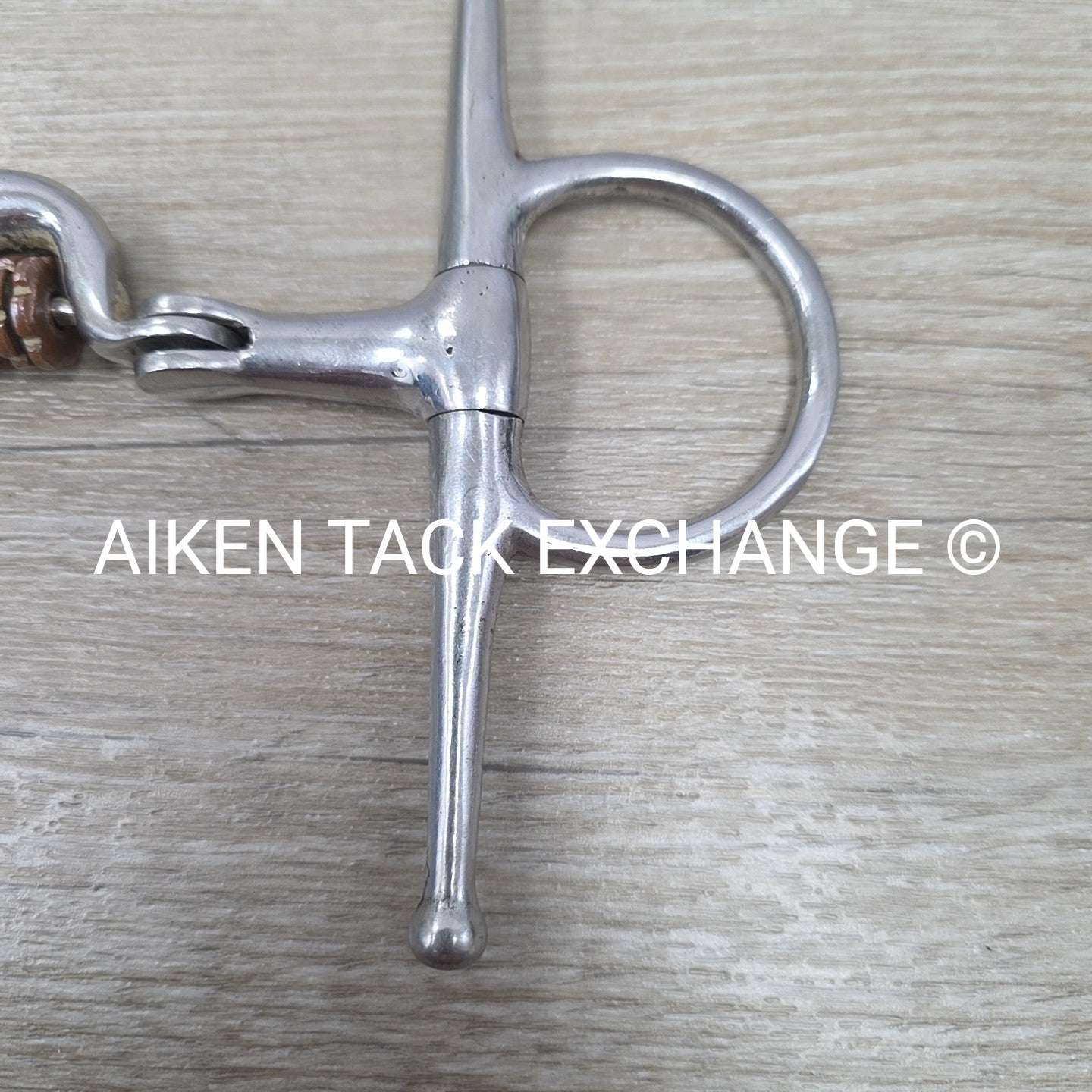 Full Cheek Double Hinged Ported Bit with Copper Links 5"