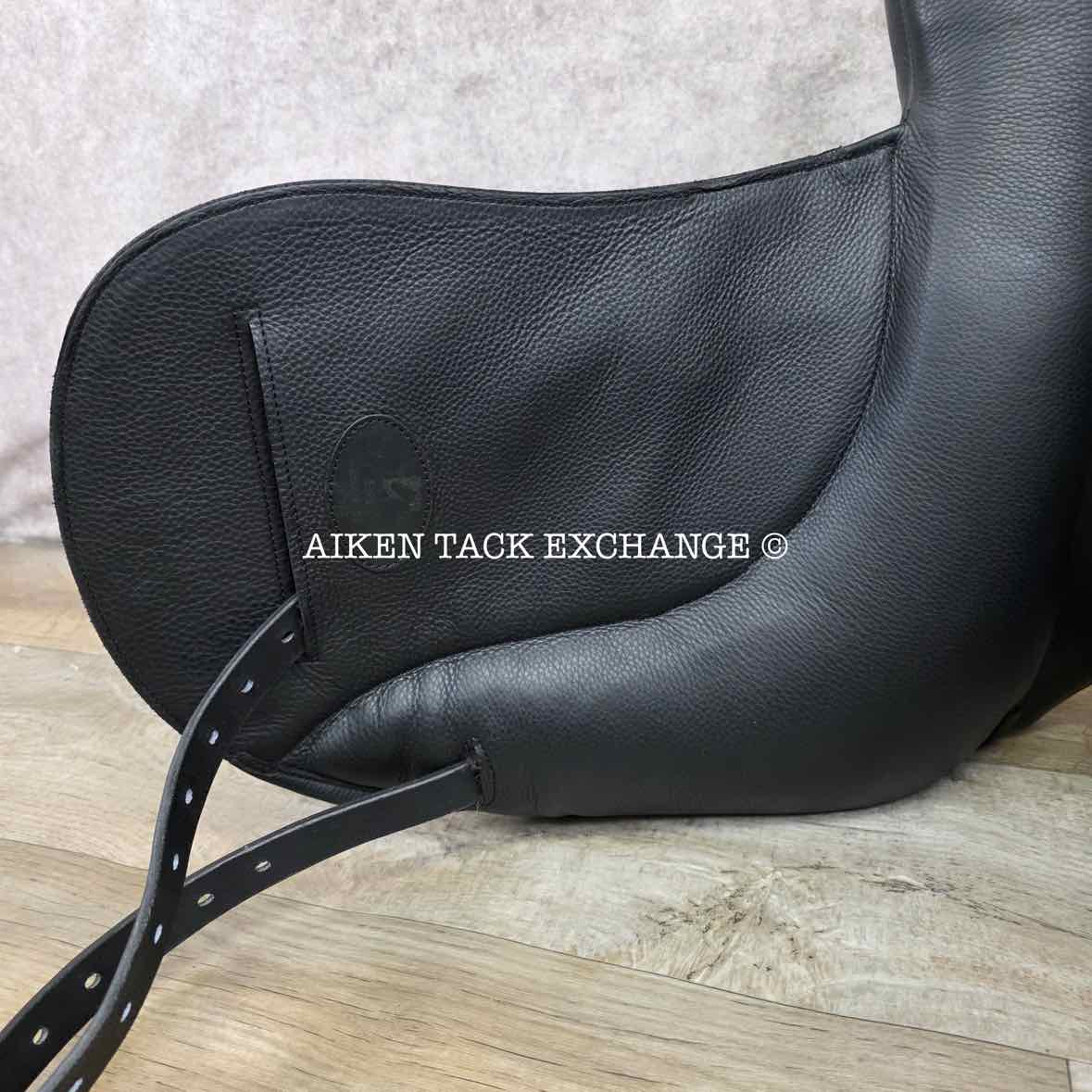 2023 Envy by Custom Saddlery Motion Monoflap Dressage Saddle, 17.5" Seat, Adjustable Tree, Wool Flocked Panels