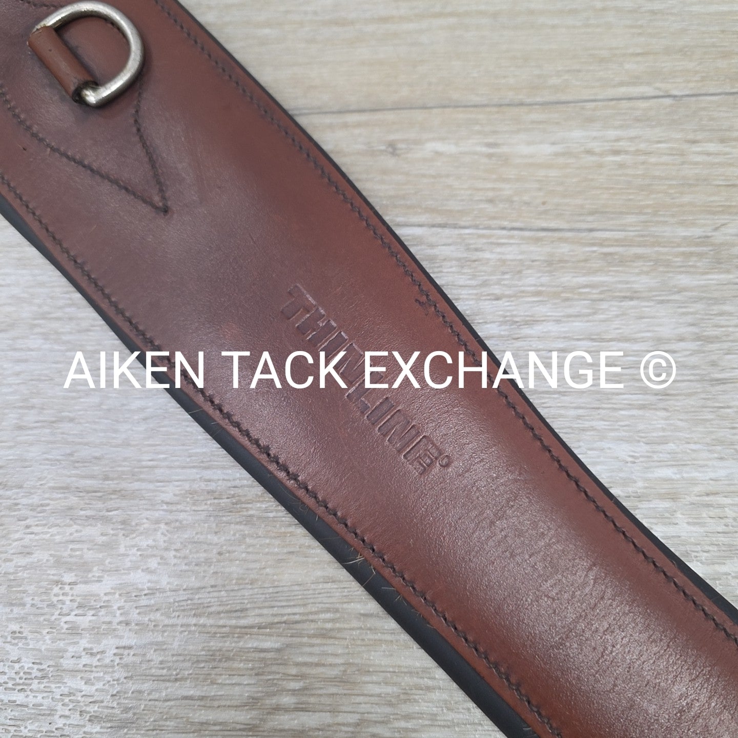 ThinLine Long Girth with Double End Elastic, Brown, 52"