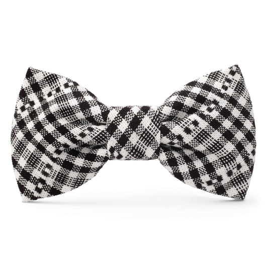 The Foggy Dog - Heather Taylor Home x TFD Soho Black Dog Bow Tie: Large