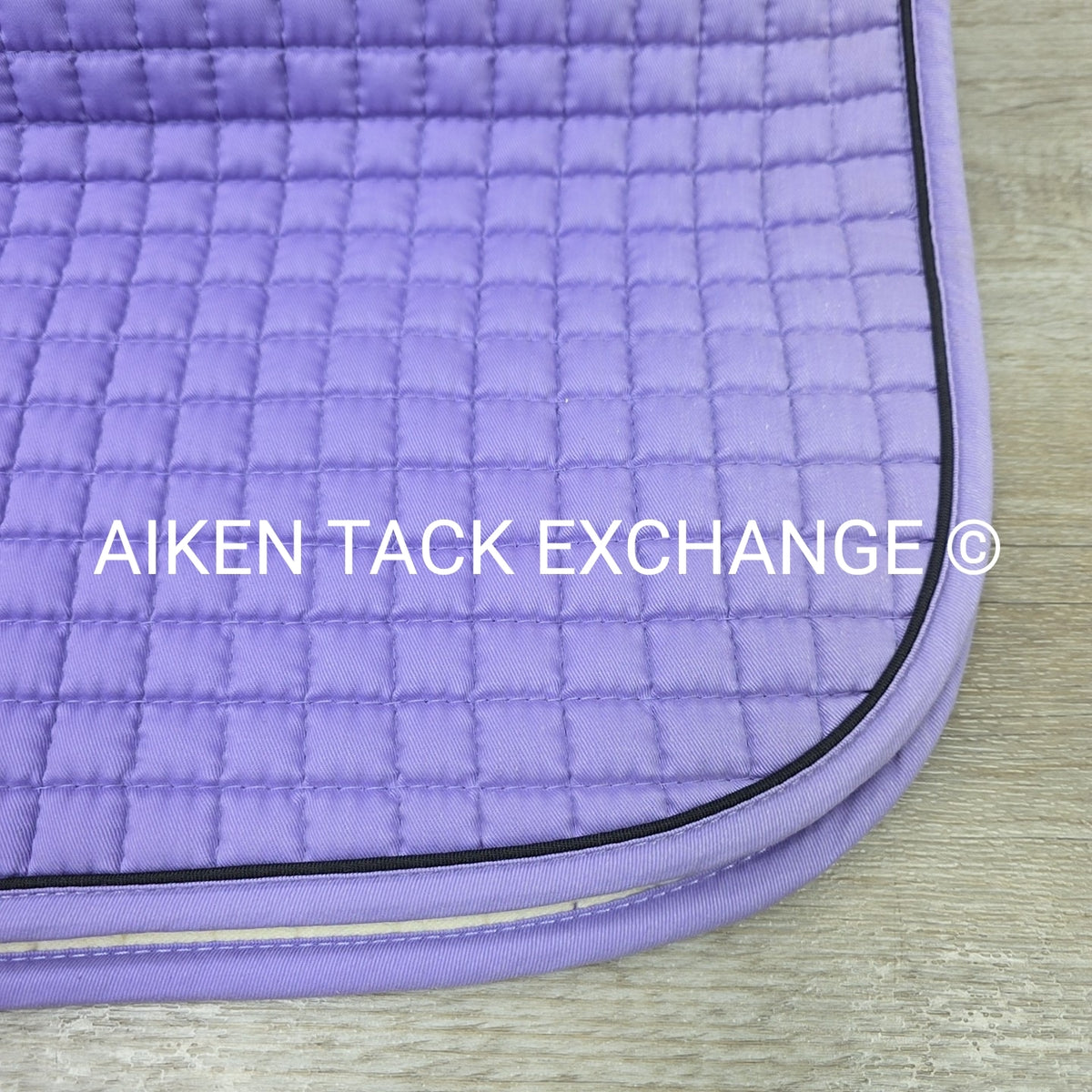 PRI Continental Double Back Cotton Quilted Dressage Pad w/ Fleece Lining