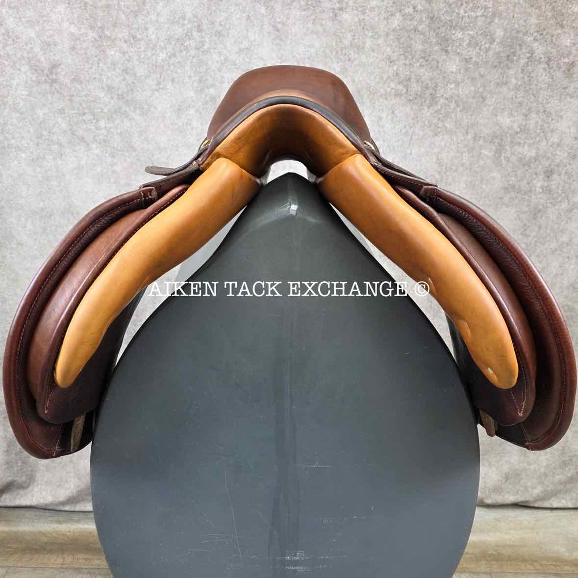 2015 Pessoa Rodrigo Close Contact Jump Saddle, 16" Seat, Adjustable Tree - XCH Changeable Gullet, Foam Panels