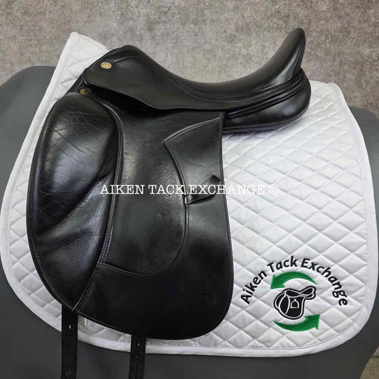 2004 Prestige Galileo Dressage Saddle, 16" Seat, 30 Tree - Medium, Wool Flocked Panels