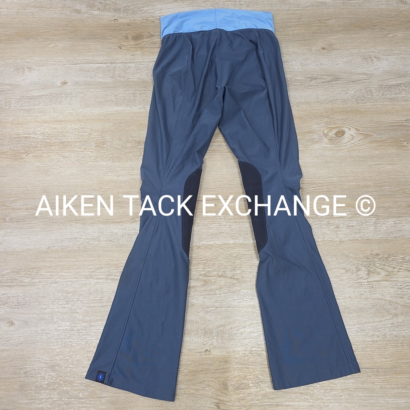 Irideon Knee Patch Bootcut Tights, Size Large