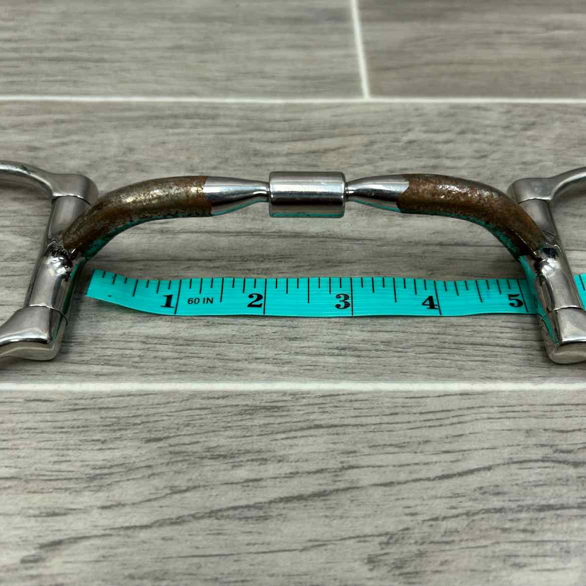 Myler Dee without Hooks and Comfort Snaffle with Narrow Barrel MB 01 5"