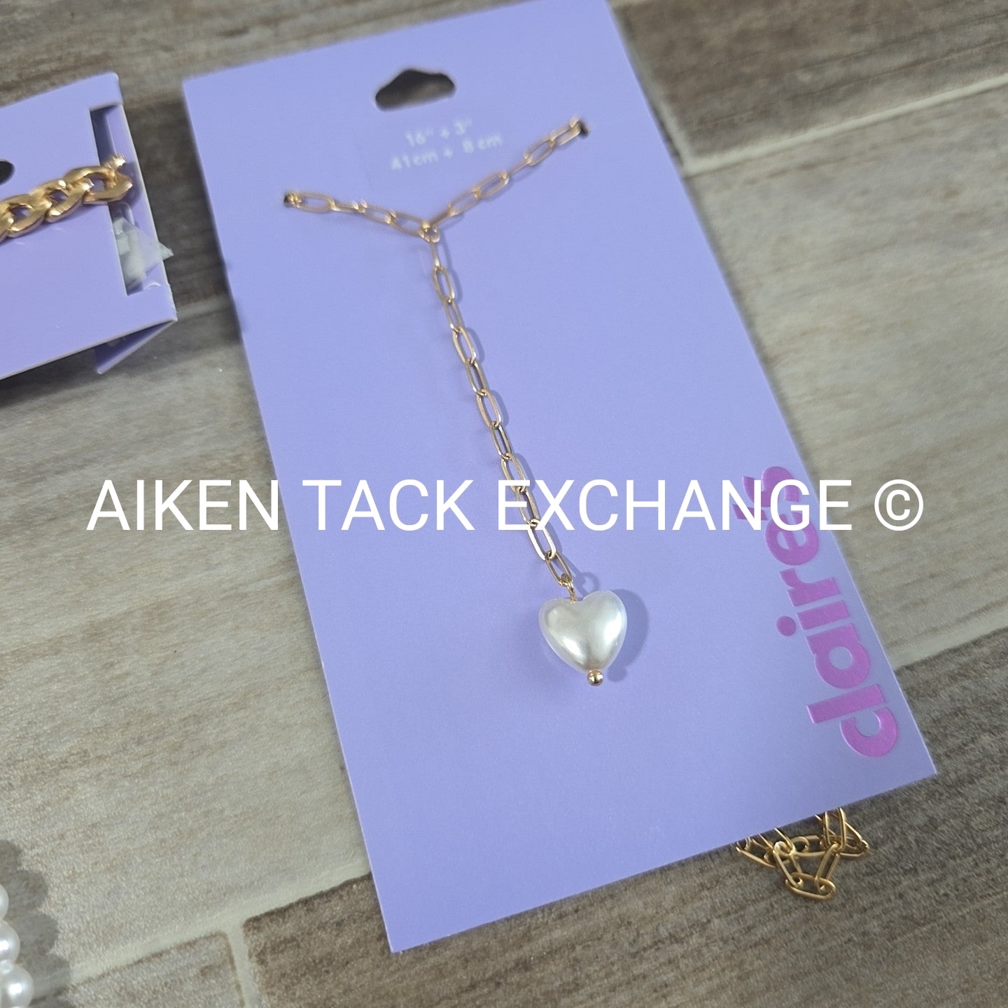 Claire's Jewelry Bundle - 1 Bracelet, 2 Necklaces