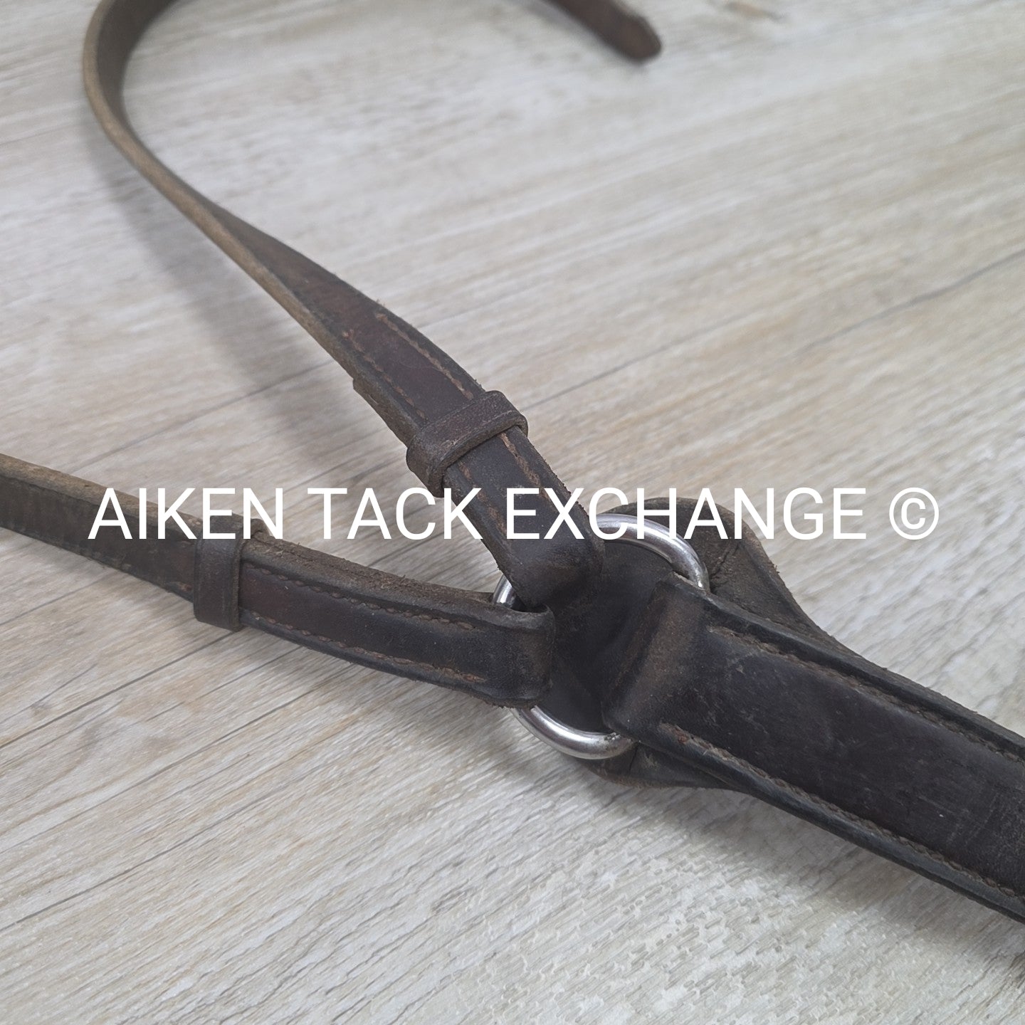 BARGAIN BUNDLE: Flat Hunt Bridle (No Cheek Pieces) & Flat Breastplate, Brown