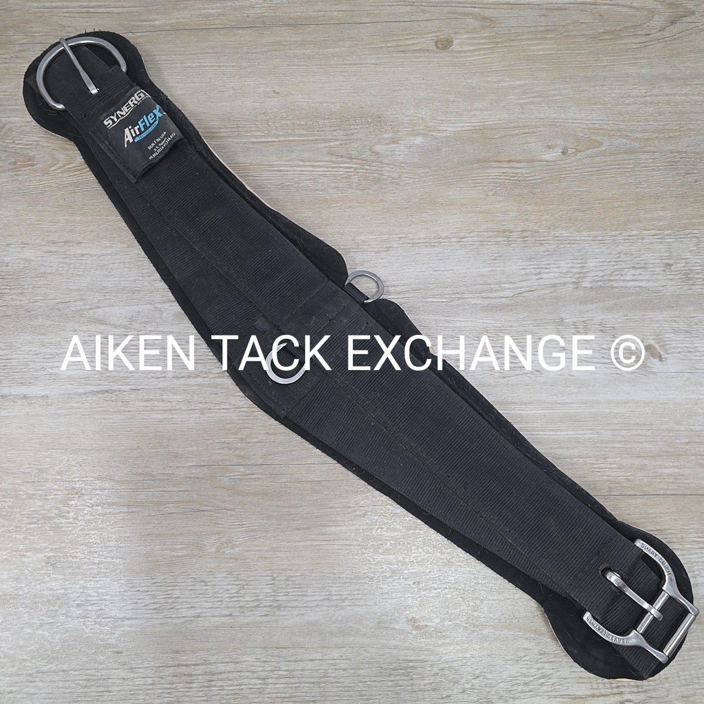 Weaver Leather Synergy AirFlex Roper Cinch, Black, 36"