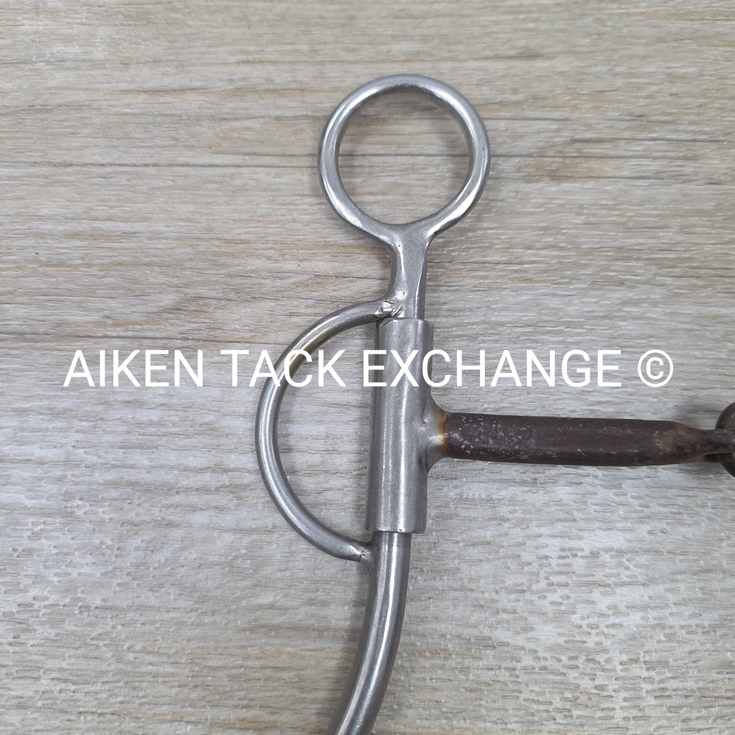 Trammell Single Joint Sweet Iron Long Shank Bit 5.25"