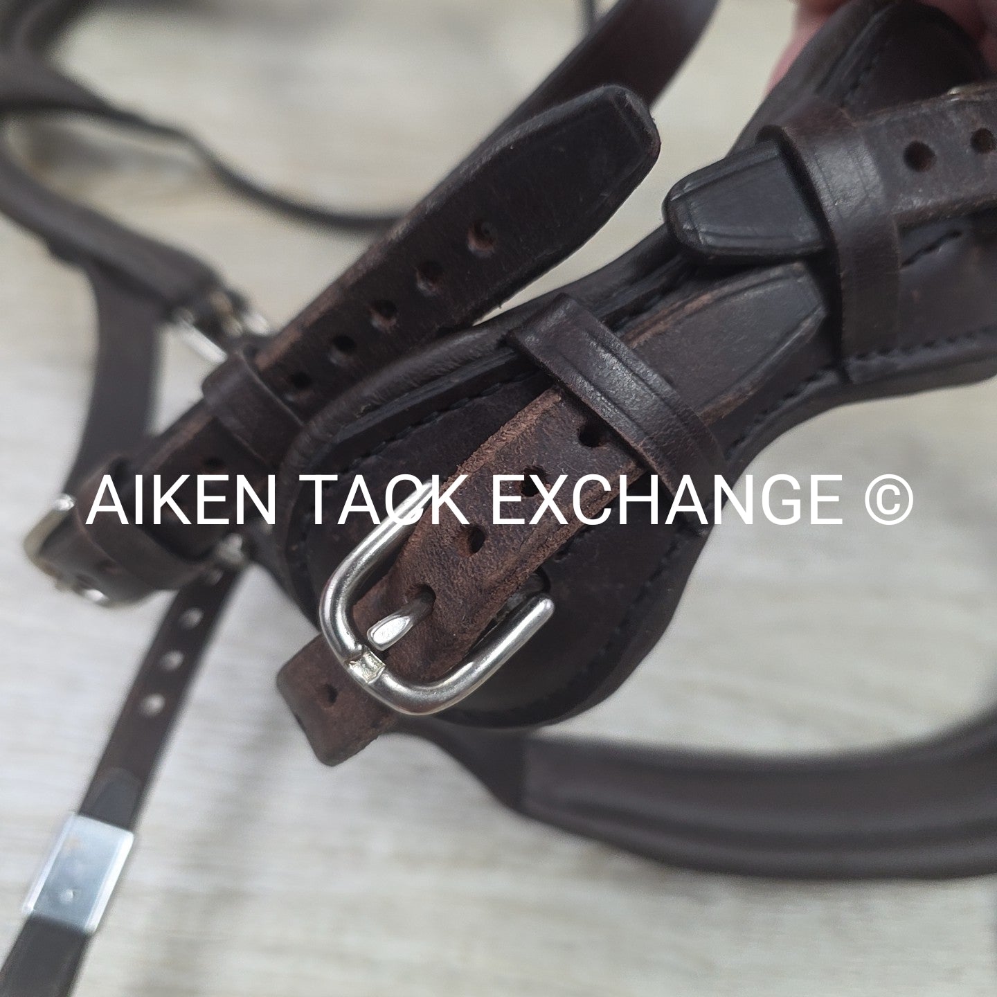 Stubben Slide & Lock Freedom II Bridle, No Reins, Brown, Size Full