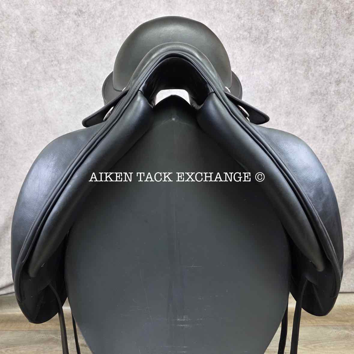 2011 Stackhouse Monoflap Dressage Saddle, 17" Seat, Medium Narrow Tree