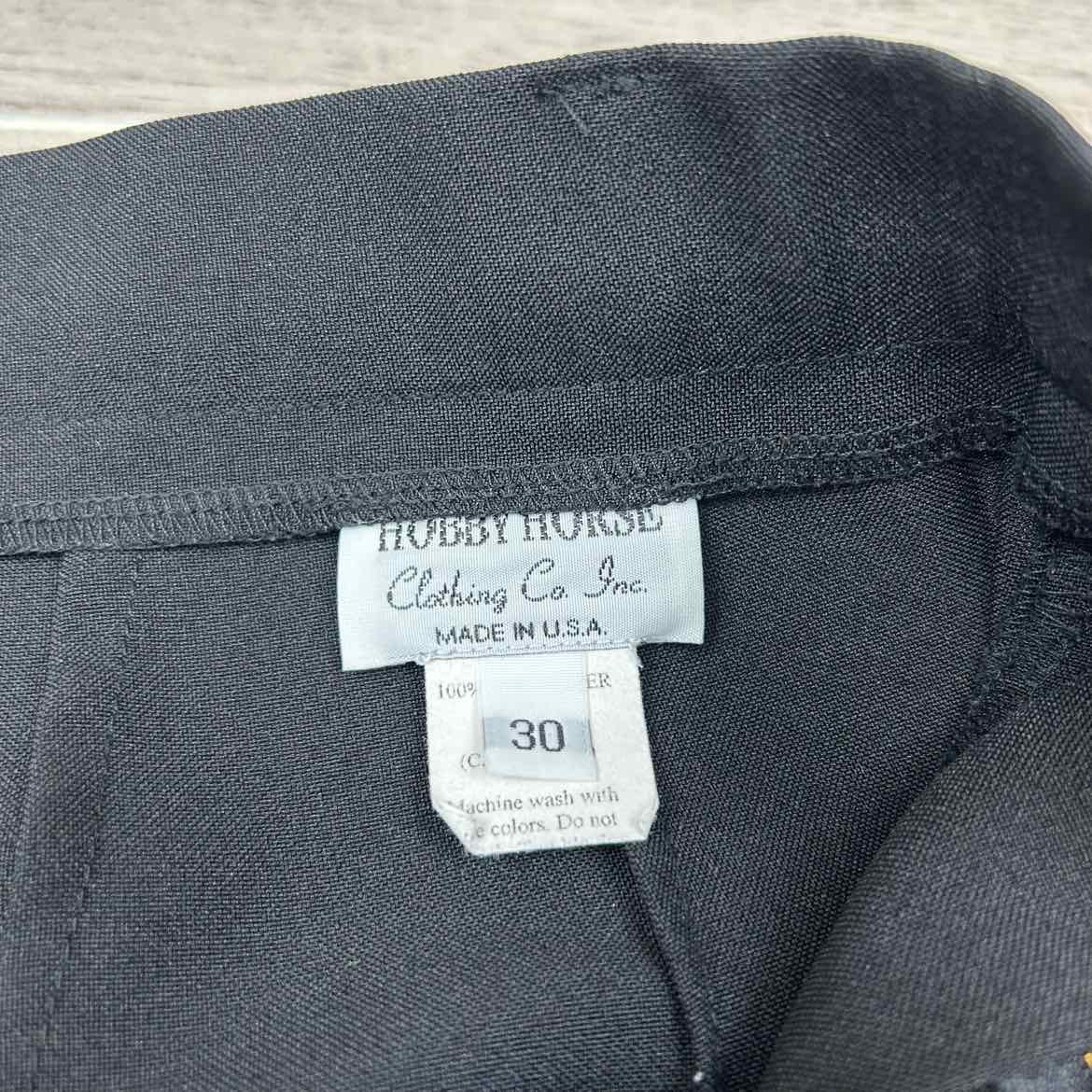 Hobby Horse Western Side Zip Show Pants, Size 30