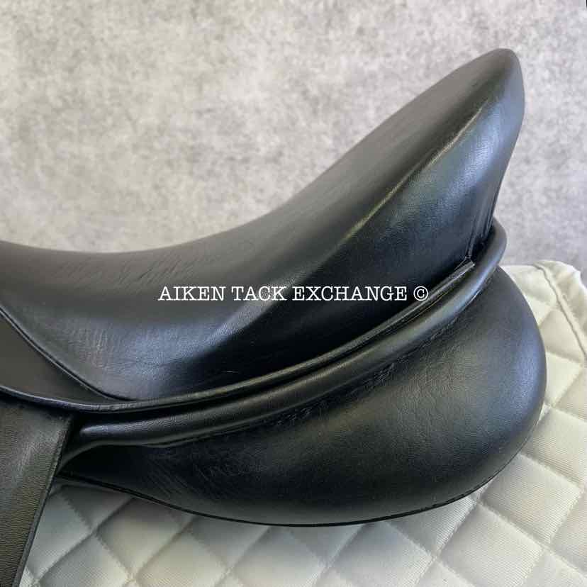 **SOLD** 2006 Passier Corona Dressage Saddle, 18" Seat, Long Flap, Medium Wide Tree, Wool Flocked Panels