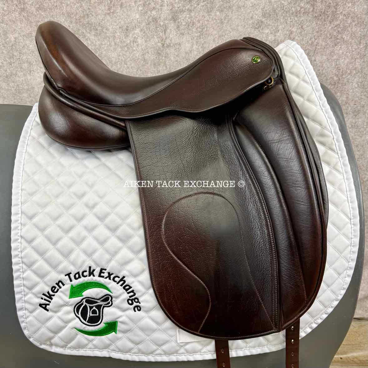 2011 Hulsebos DR CC Dressage Saddle, 17.5" Seat, Medium Wide Tree, Wool Flocked Panels