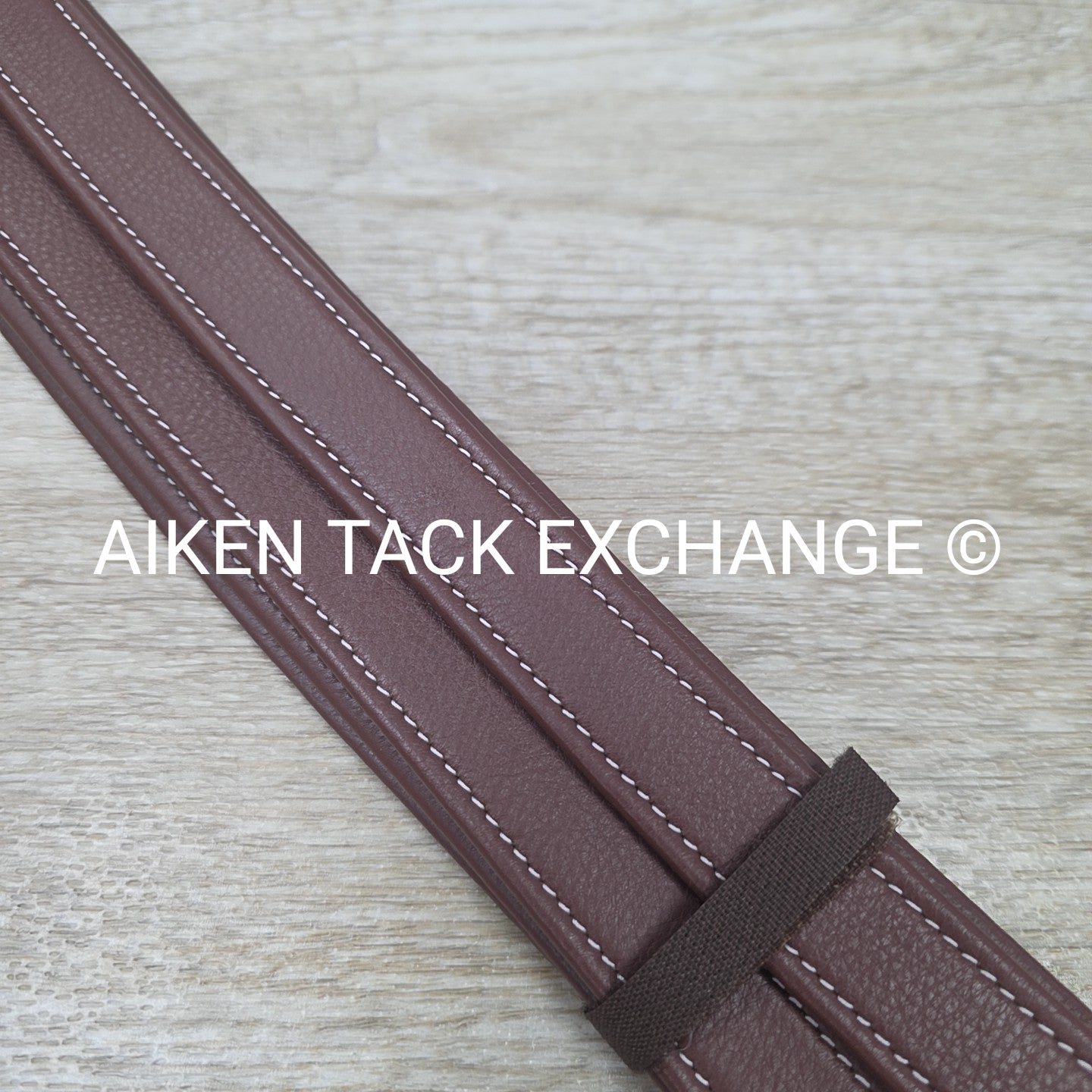 HDR Laureate Triple Covered Stirrup Leathers with Flat Buckles, Oakbark, 60"